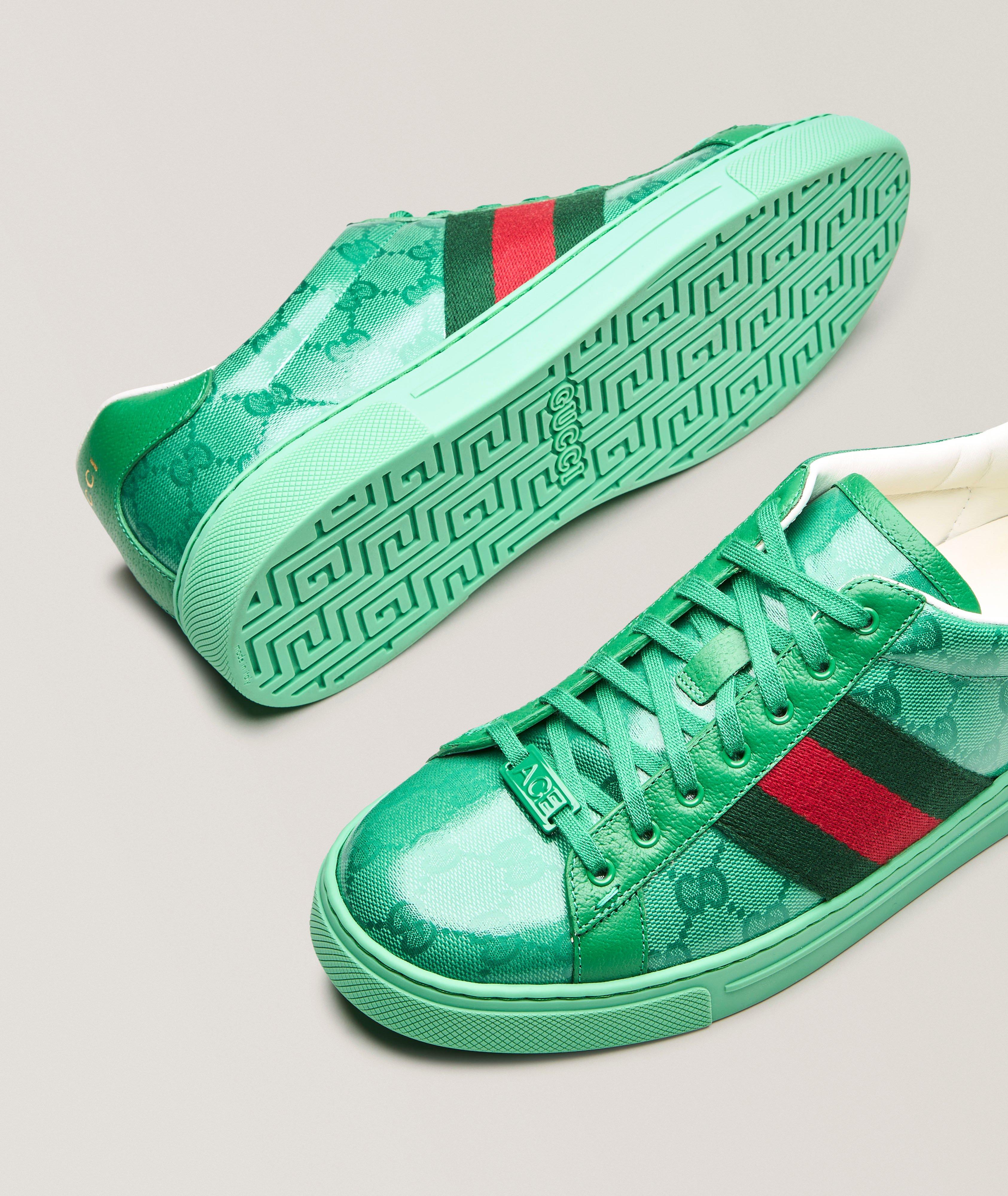 Chaussures sport en toile cristal GG Ace image 3
