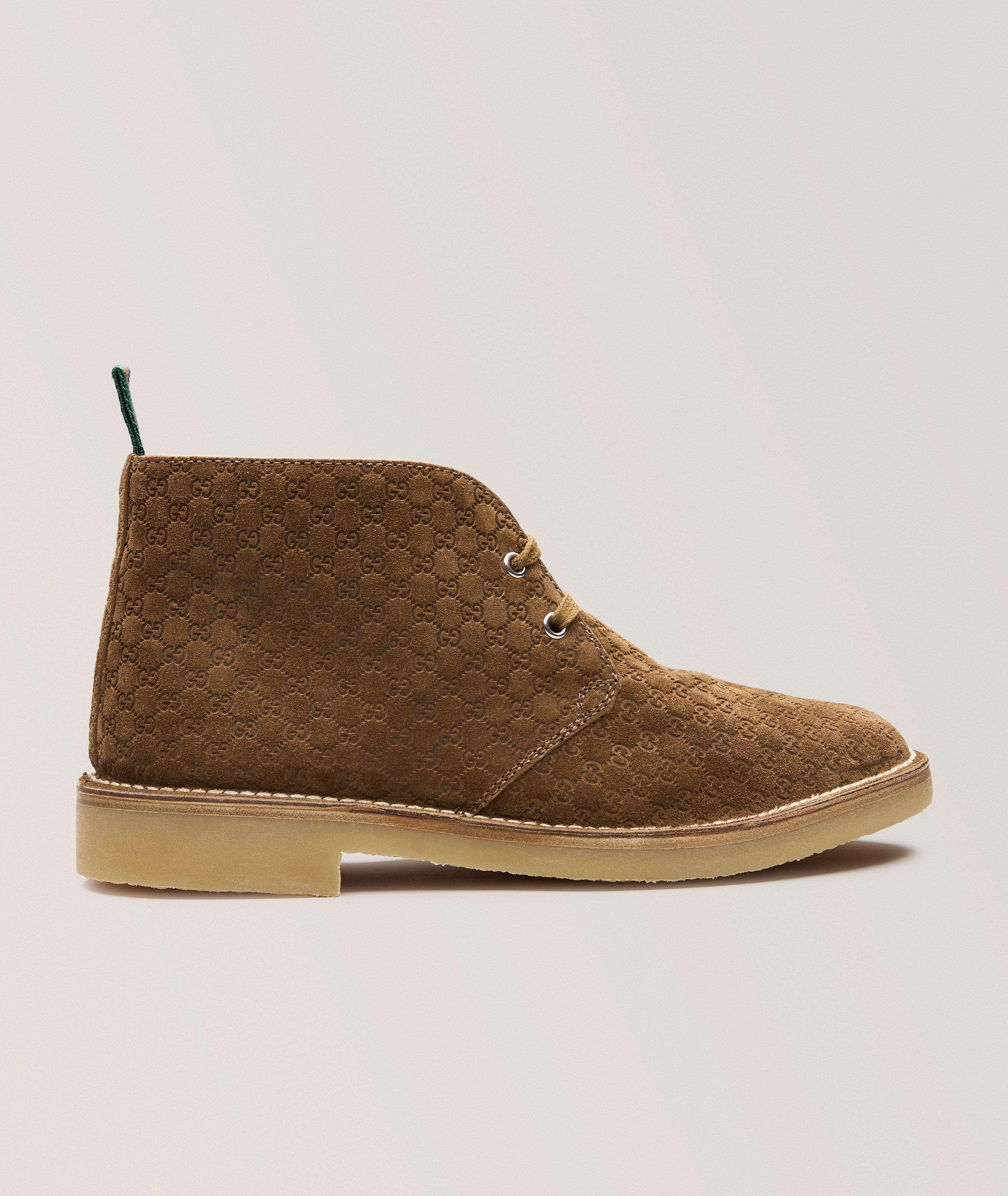 Gucci Chukkas en suède Moreau