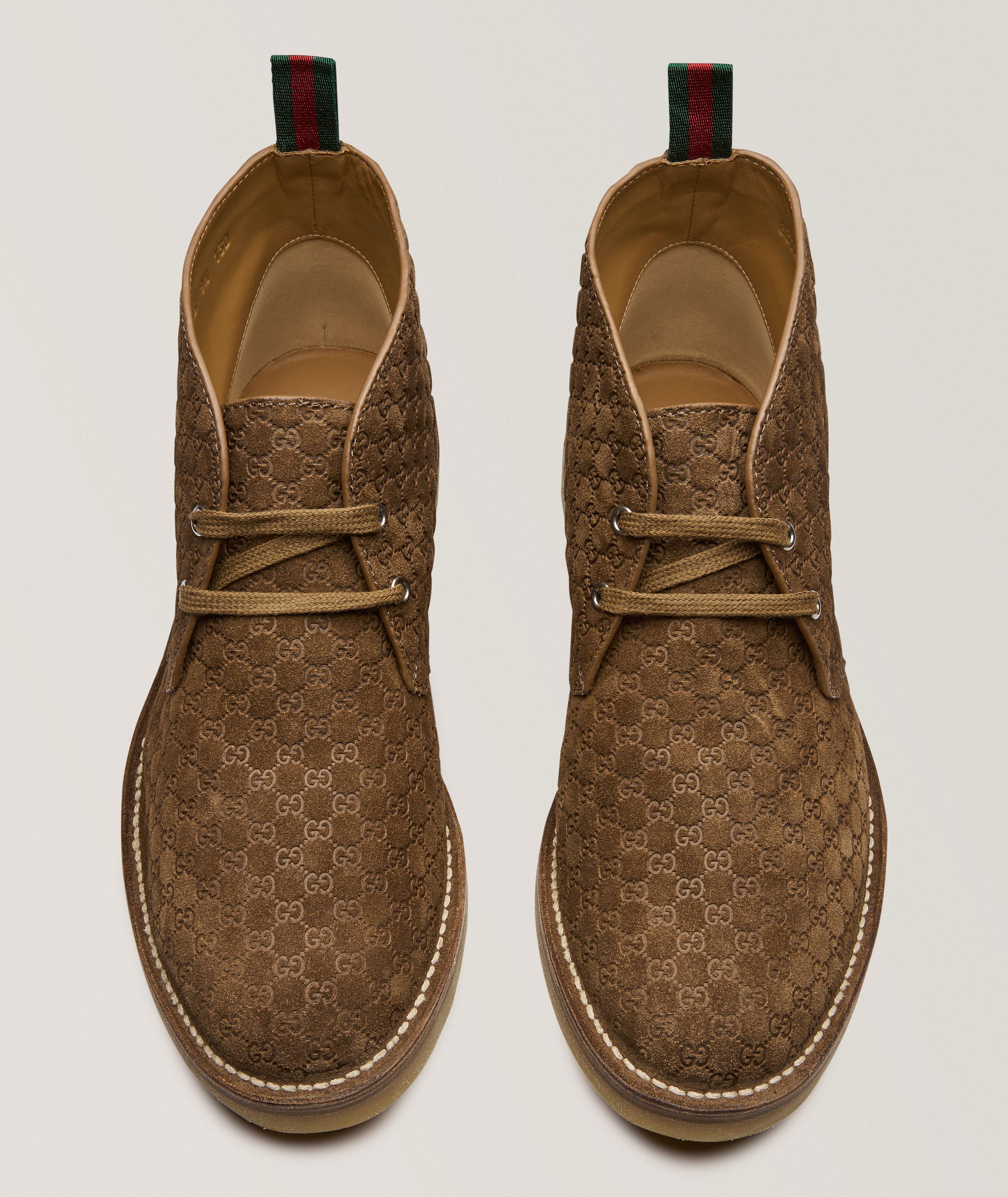 Chukkas en suède Moreau image 1