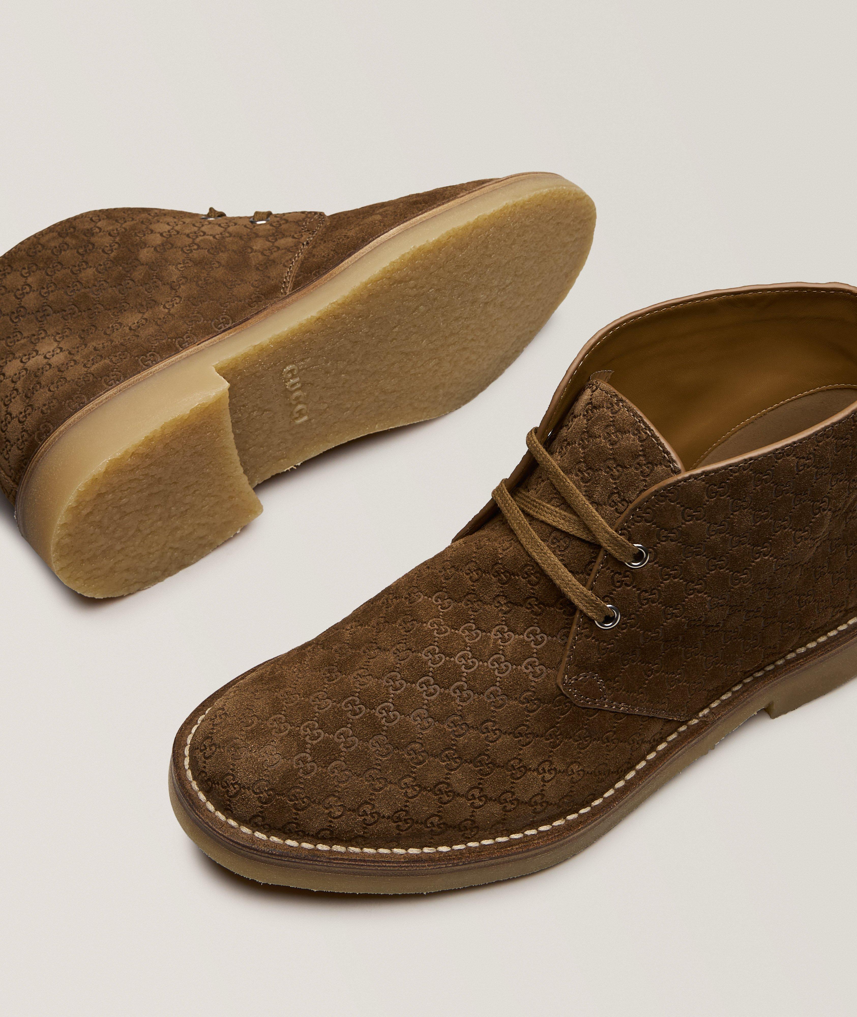 Chukkas en suède Moreau image 3