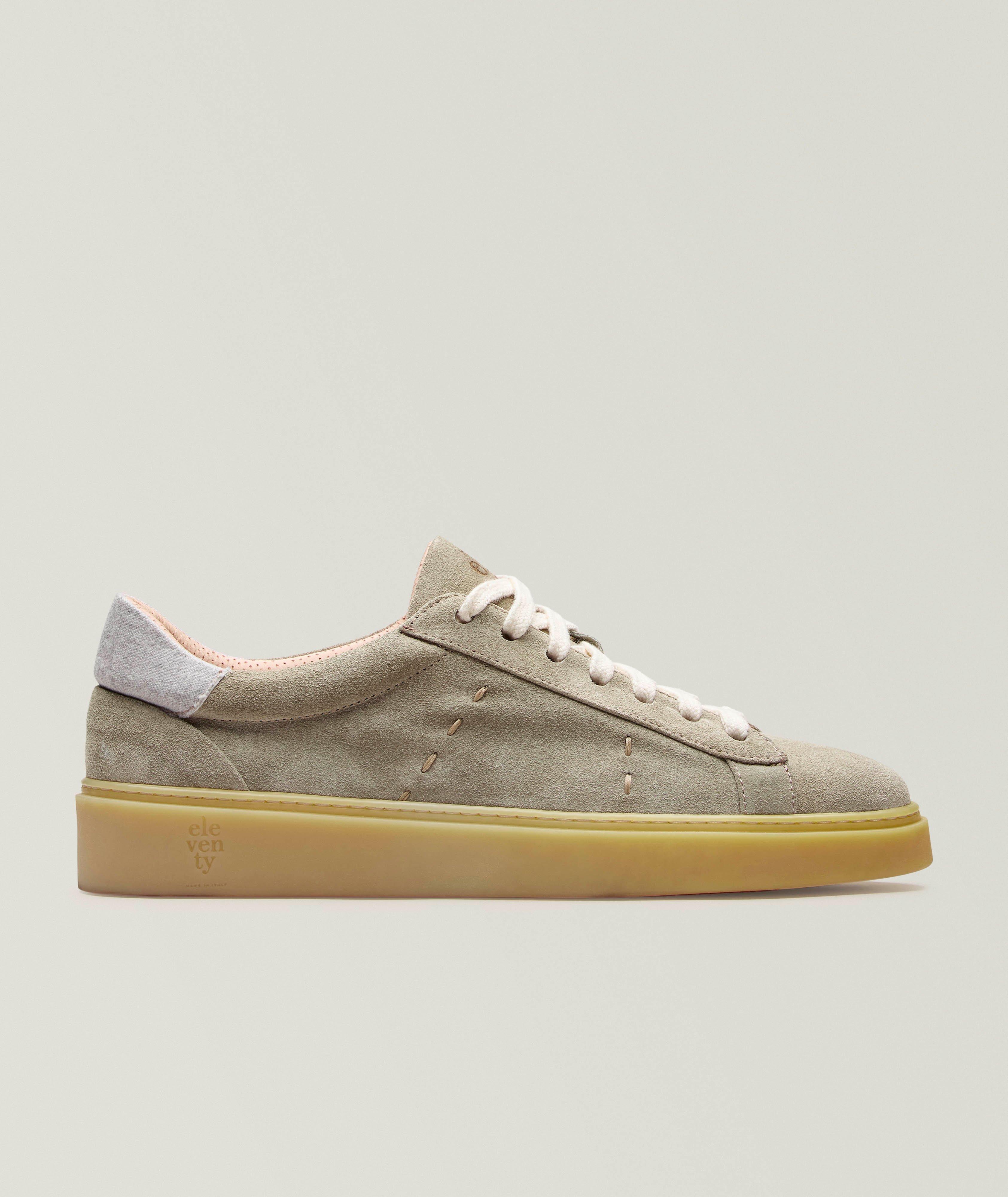 Eleventy Chaussures sport en suède
