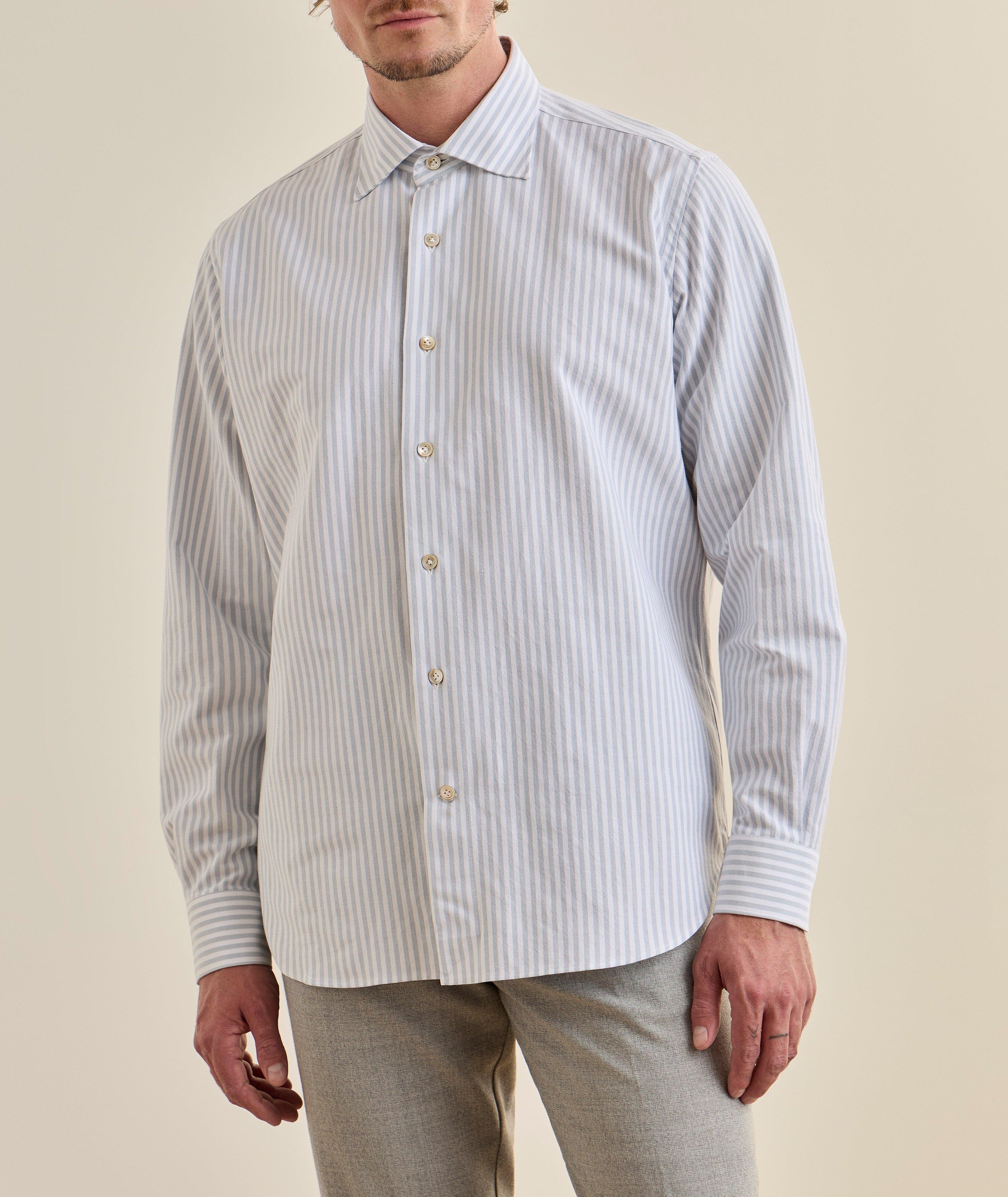 Chemise coton rayée image 1