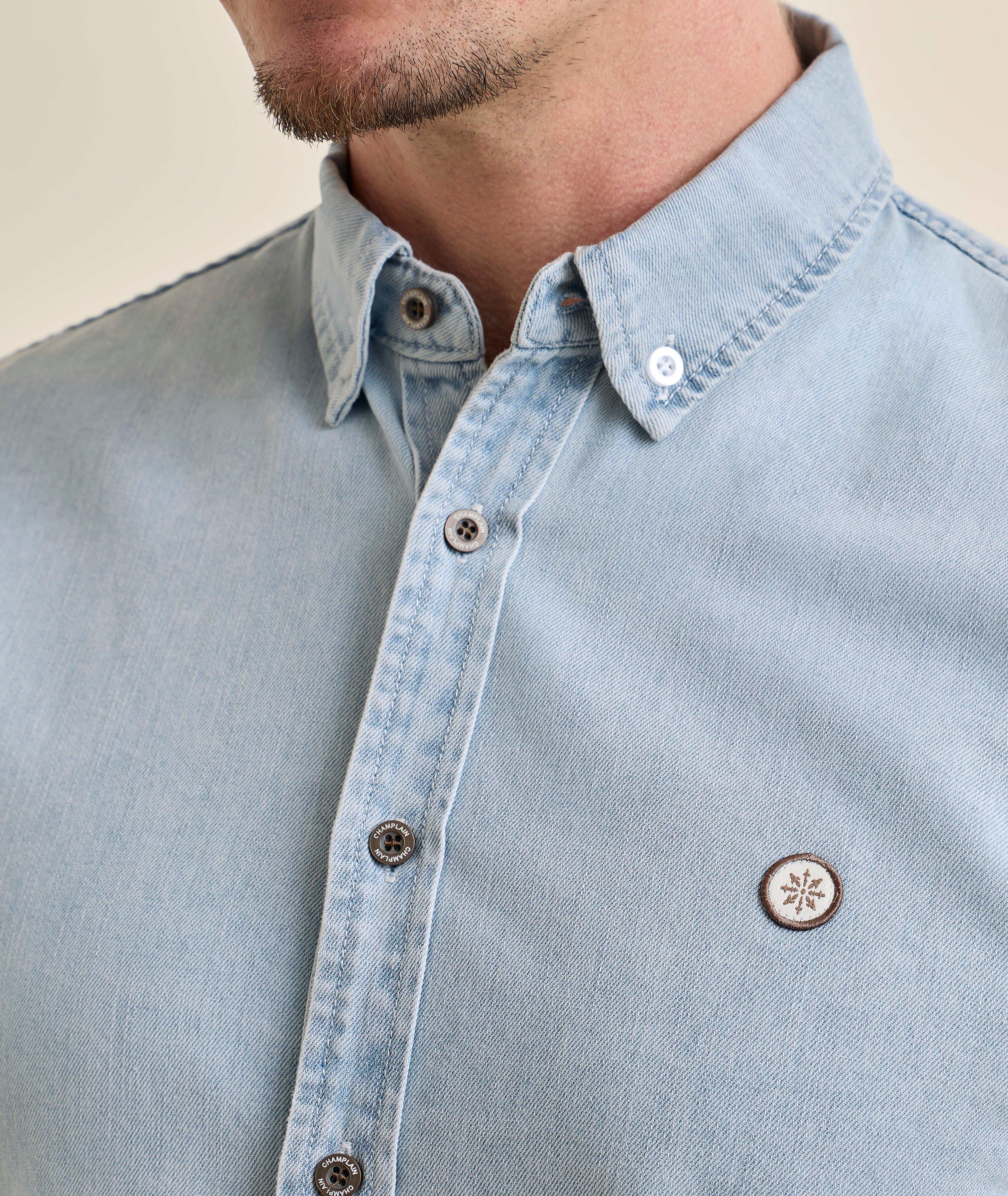 Chemise denim coton image 3