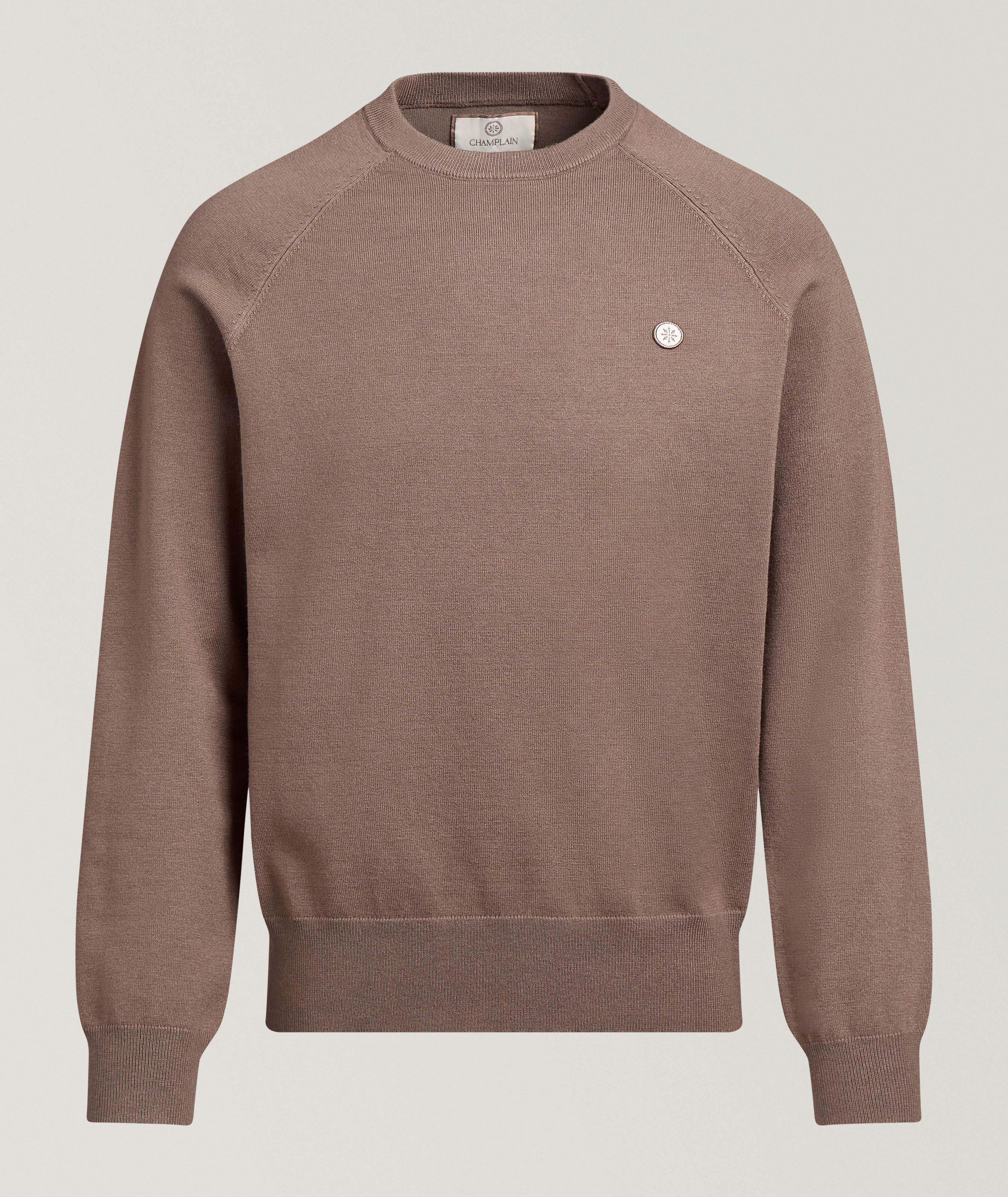 Champlain Pull encolure ronde raglan léger