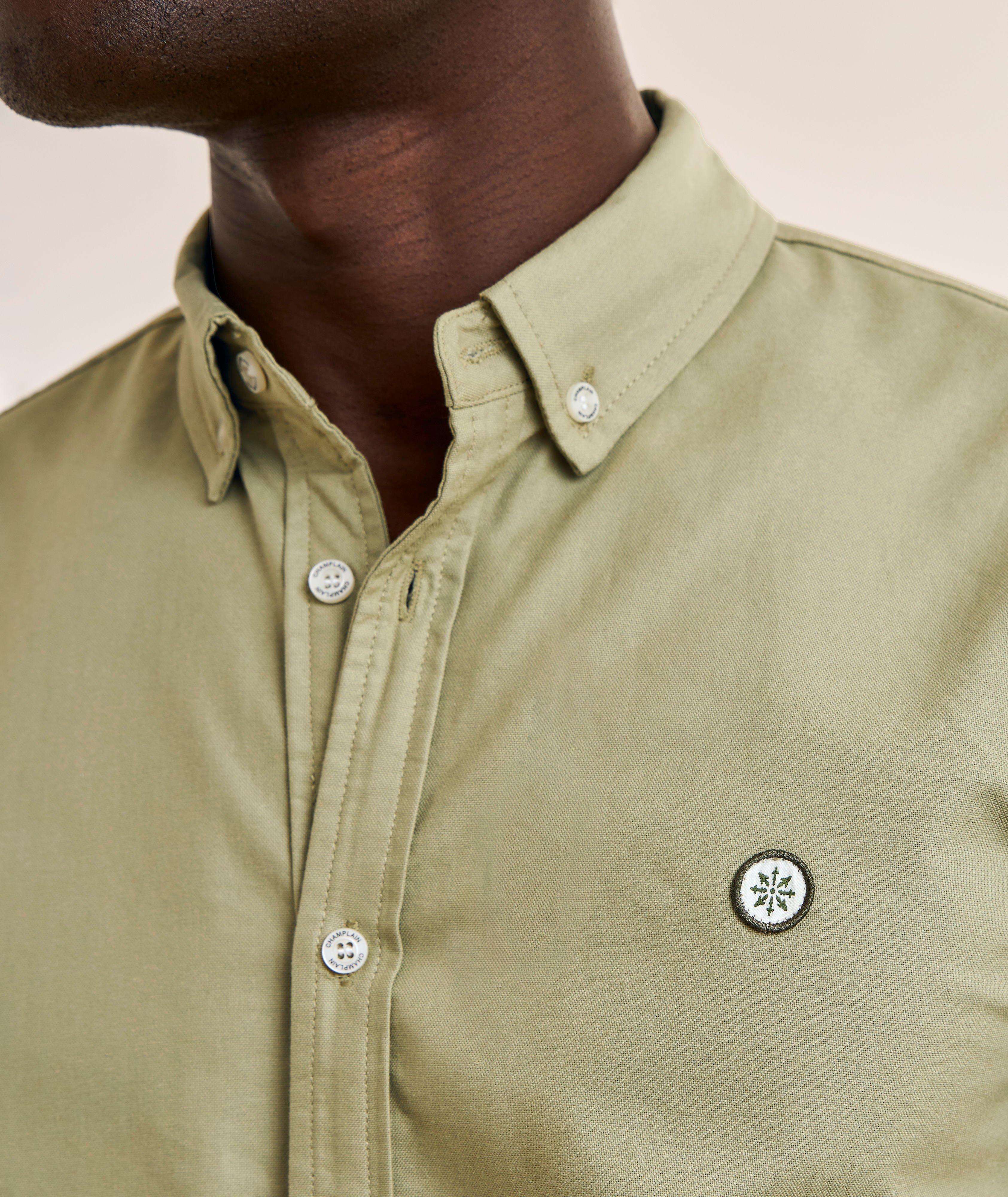 Chemise Oxford coton image 3