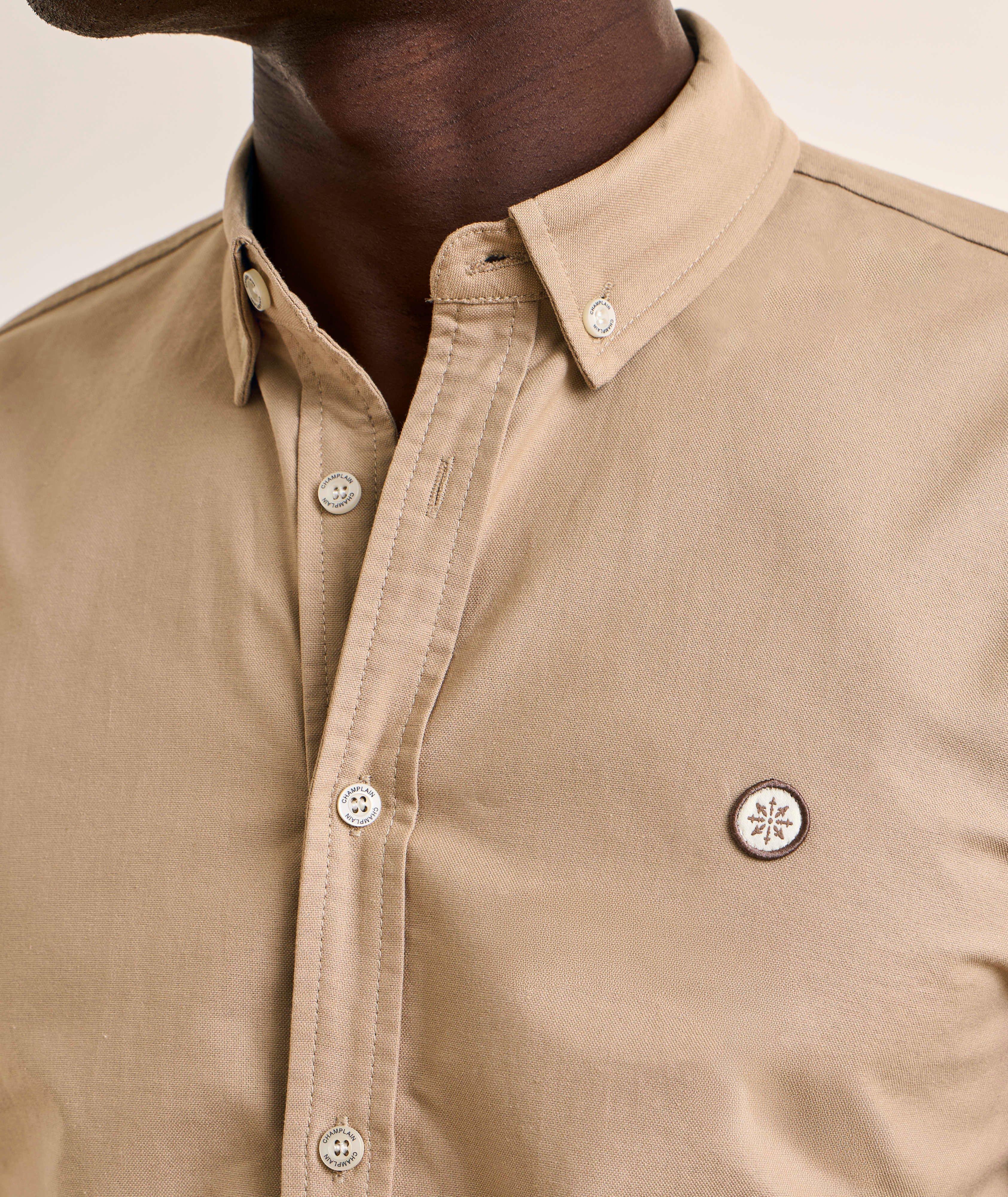 Chemise Oxford coton image 3