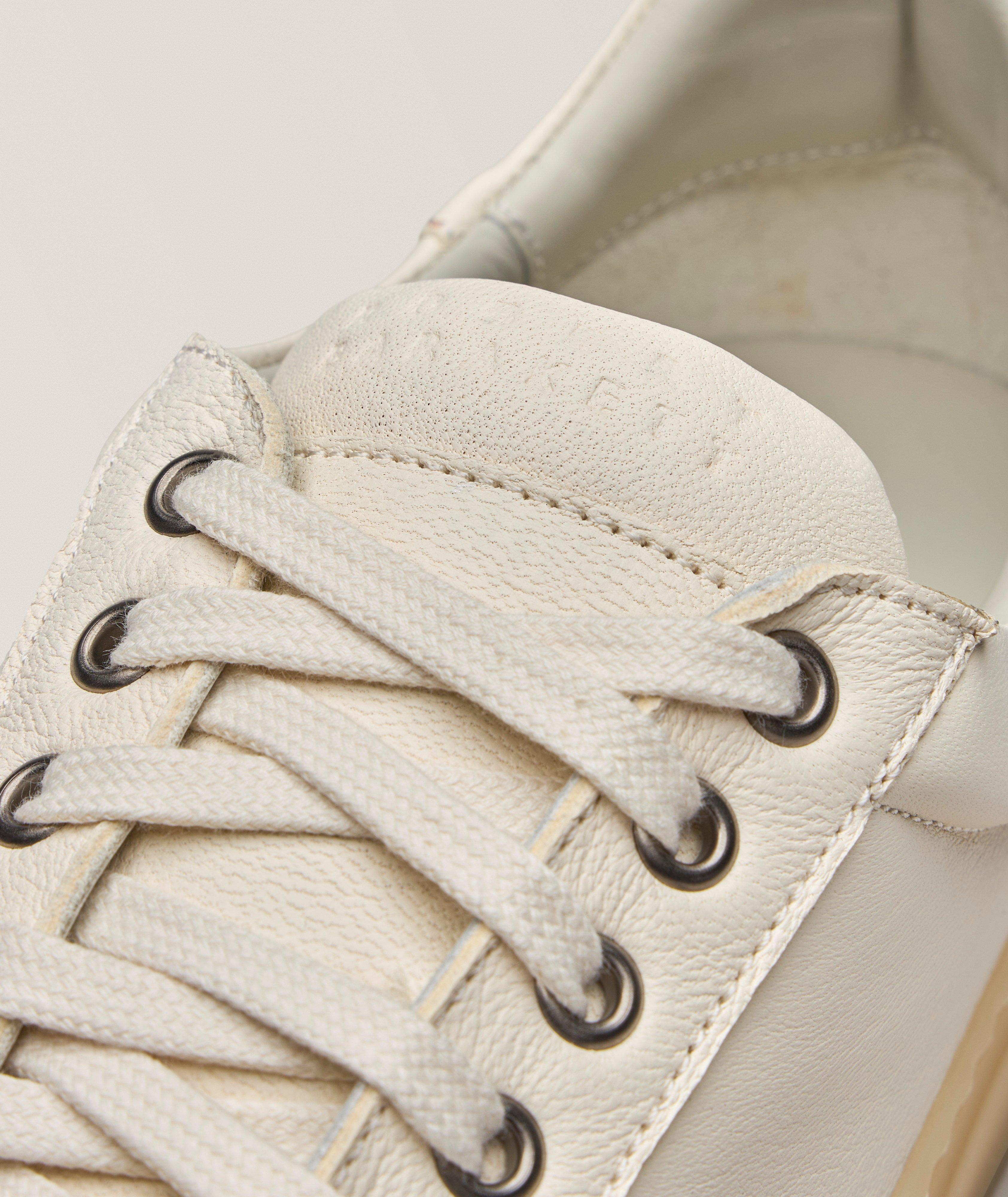 Terrence Pebble Grained Leather Sneakers image 2