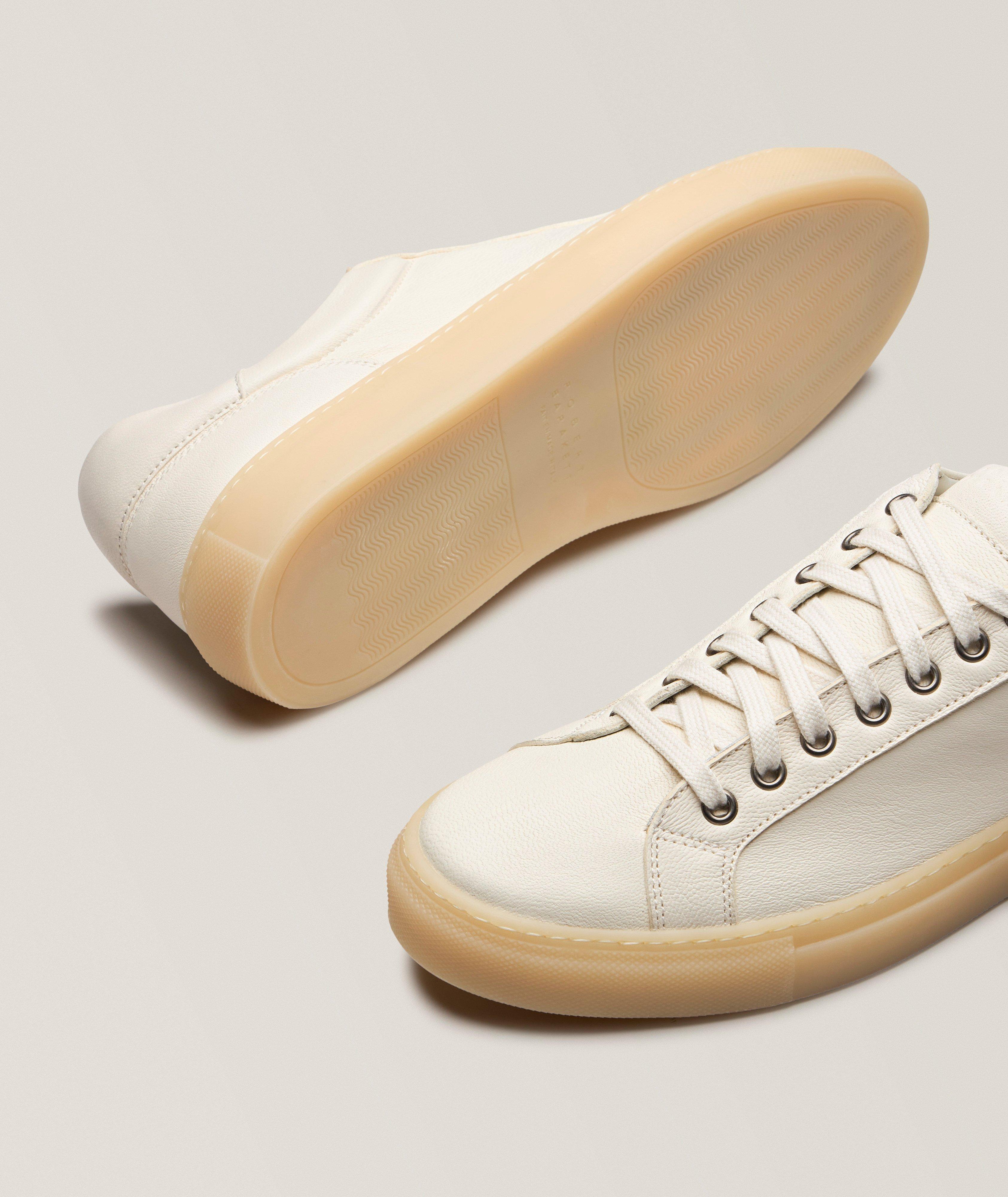 Terrence Pebble Grained Leather Sneakers image 3