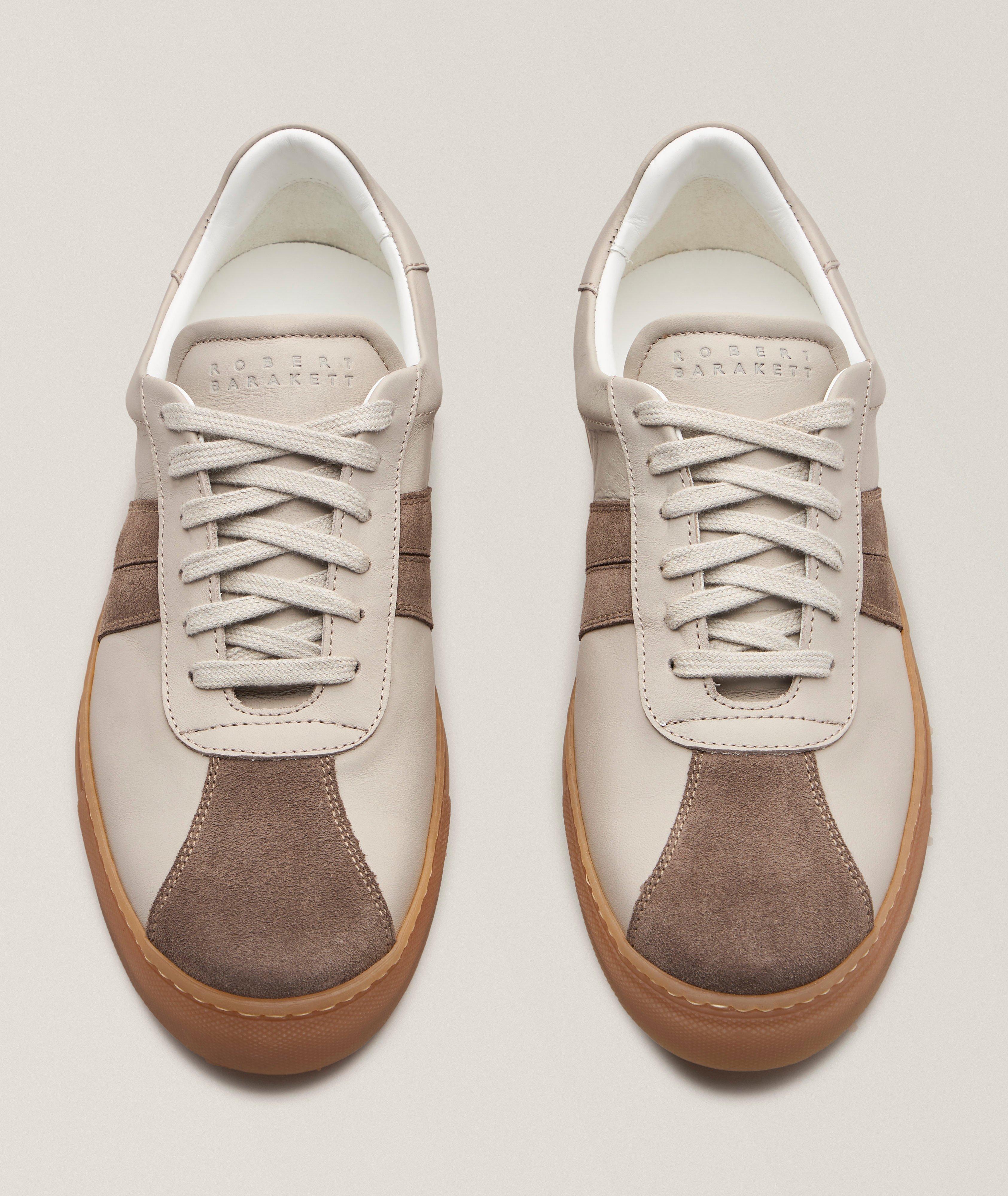 Dalton Striped Leather Sneakers image 1