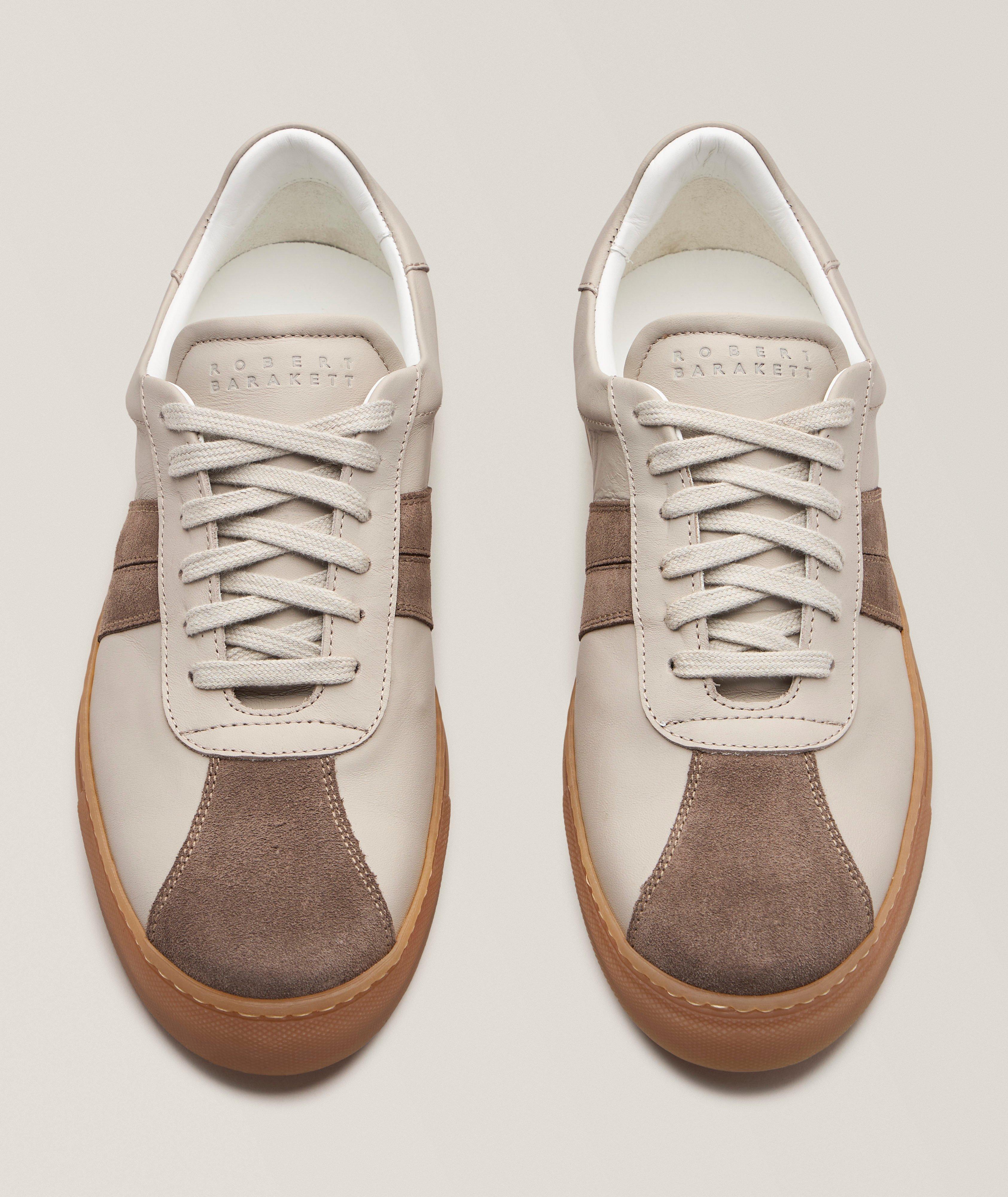 Dalton Striped Leather Sneakers image 1