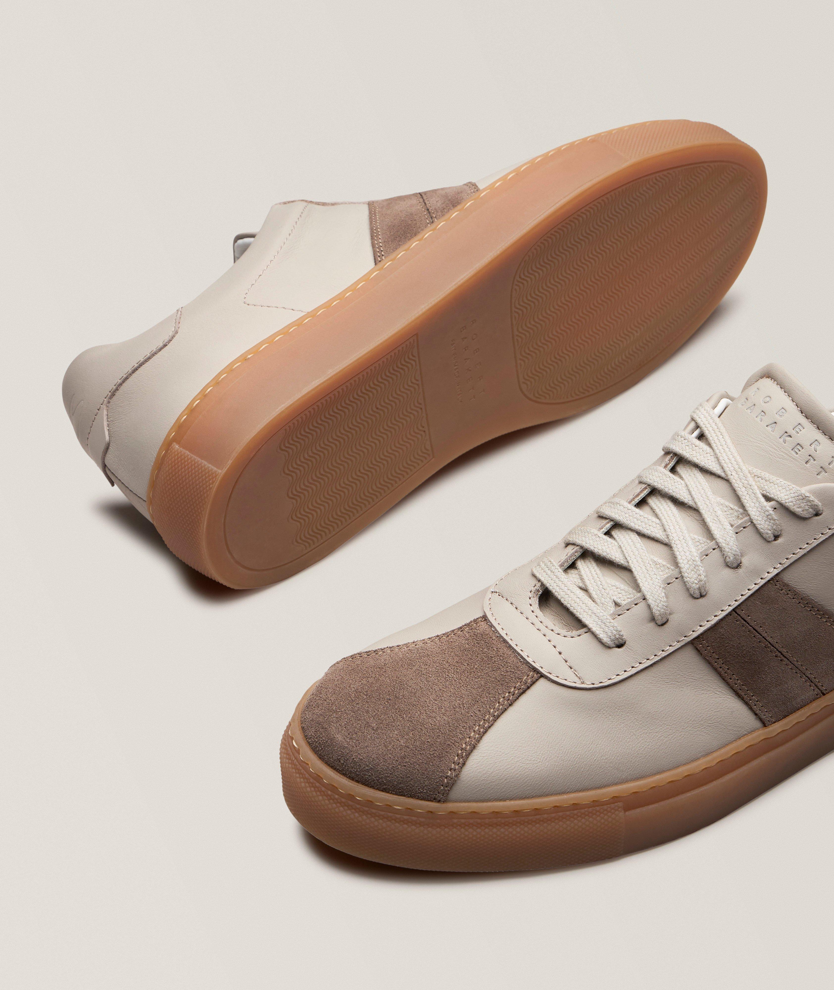Dalton Striped Leather Sneakers image 3