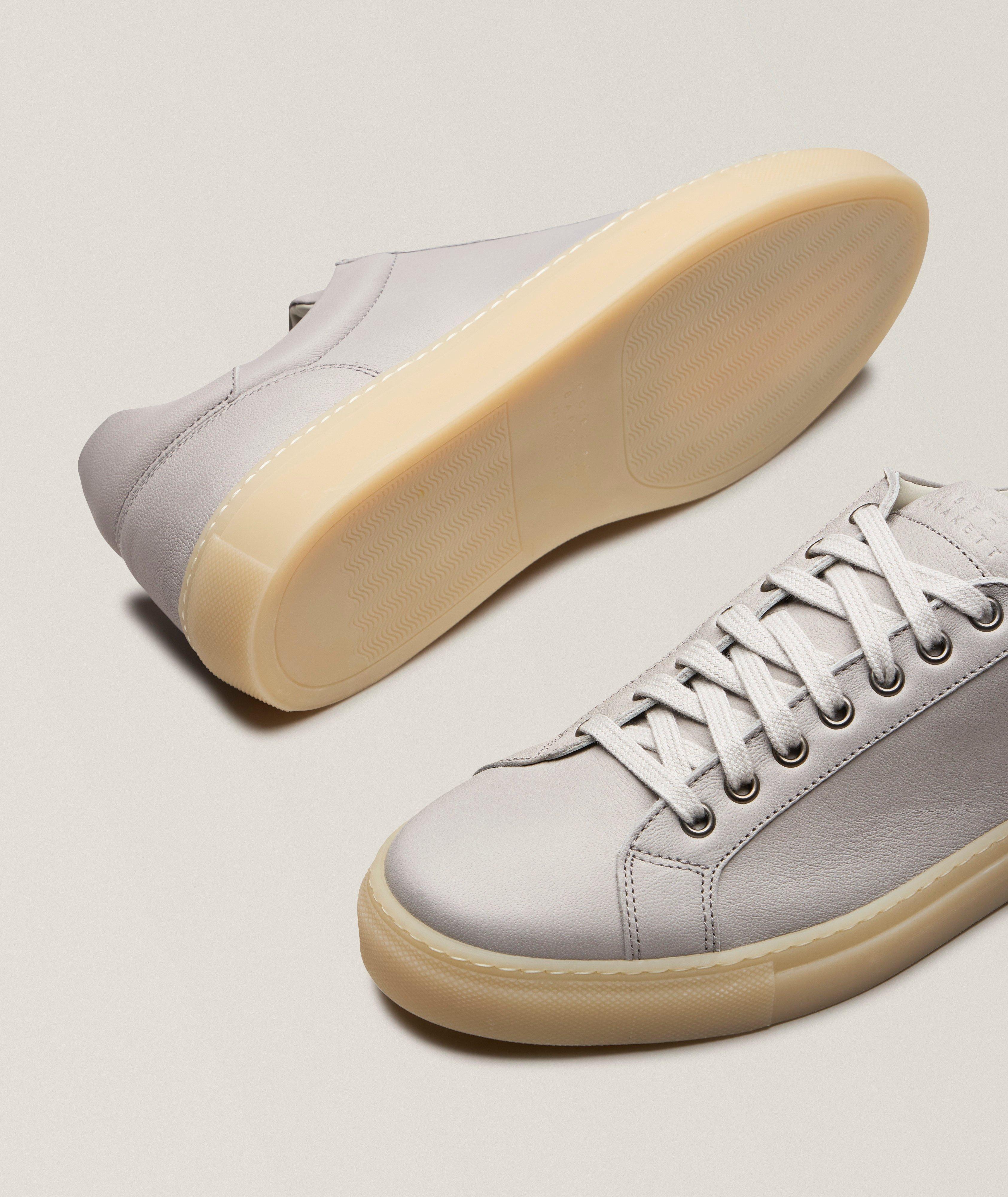Terrence Pebble Grained Leather Sneakers image 3