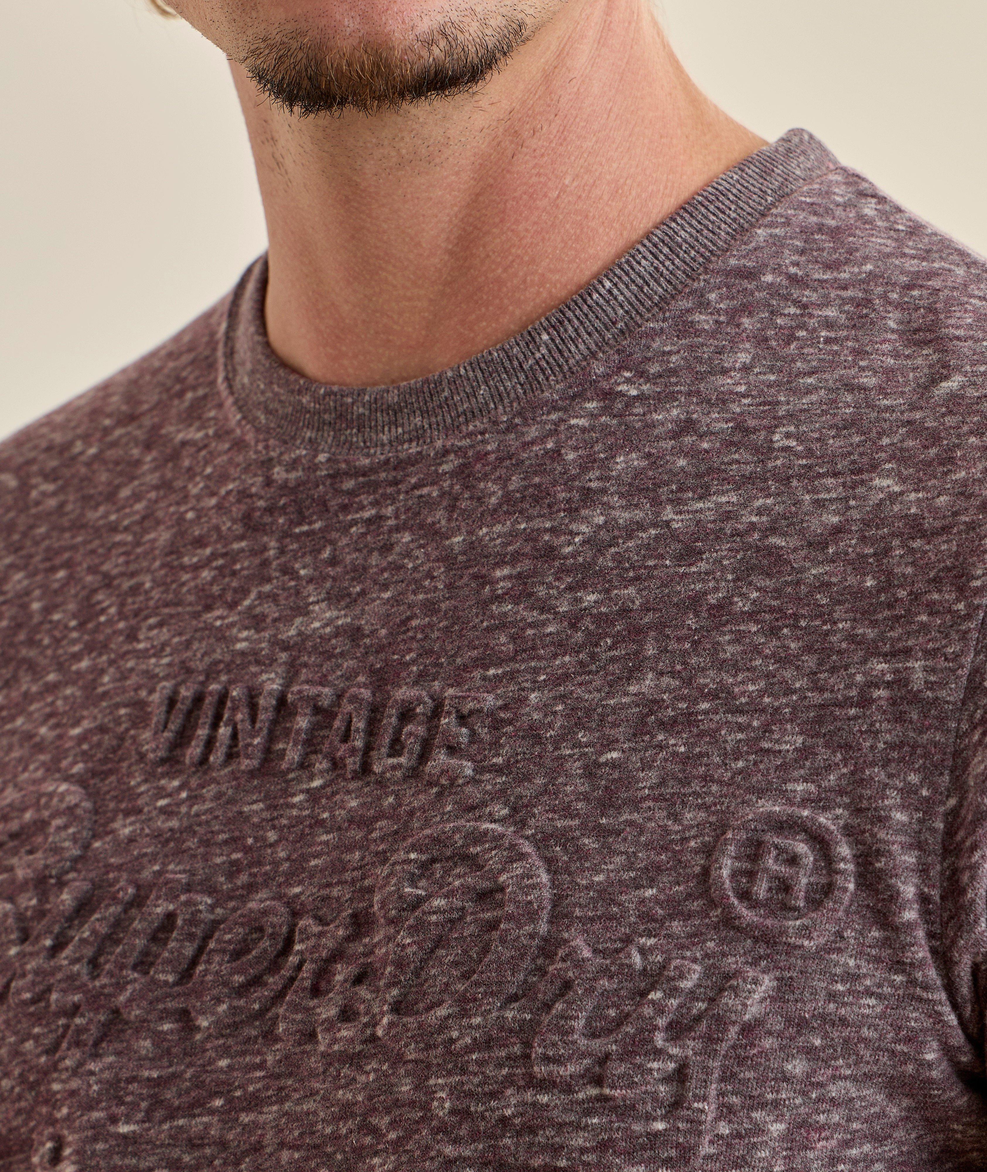 Vintage Logo Embossed T-Shirt image 3