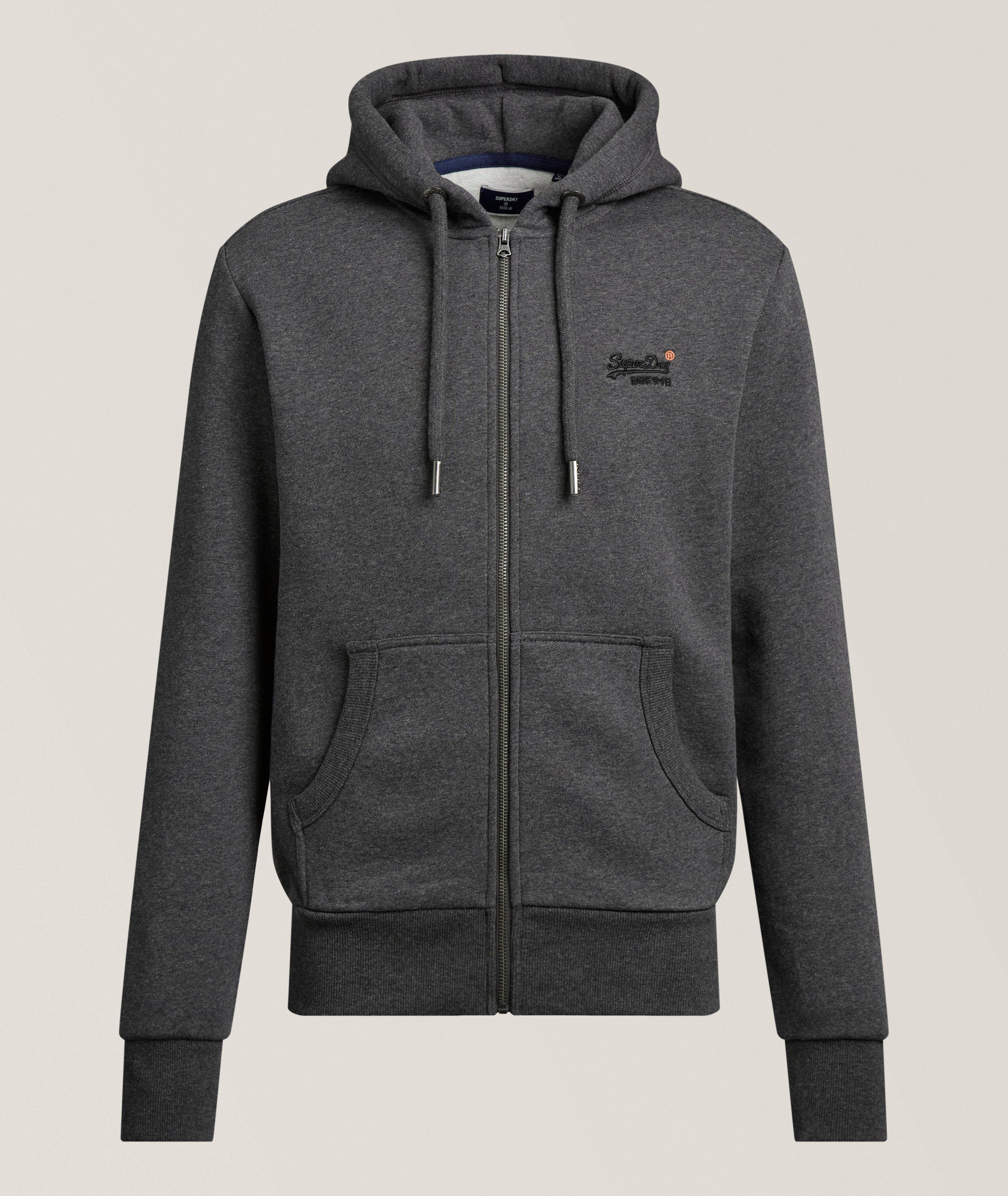 Superdry Embroidered Logo Full-Zip Hooded Sweatshirt