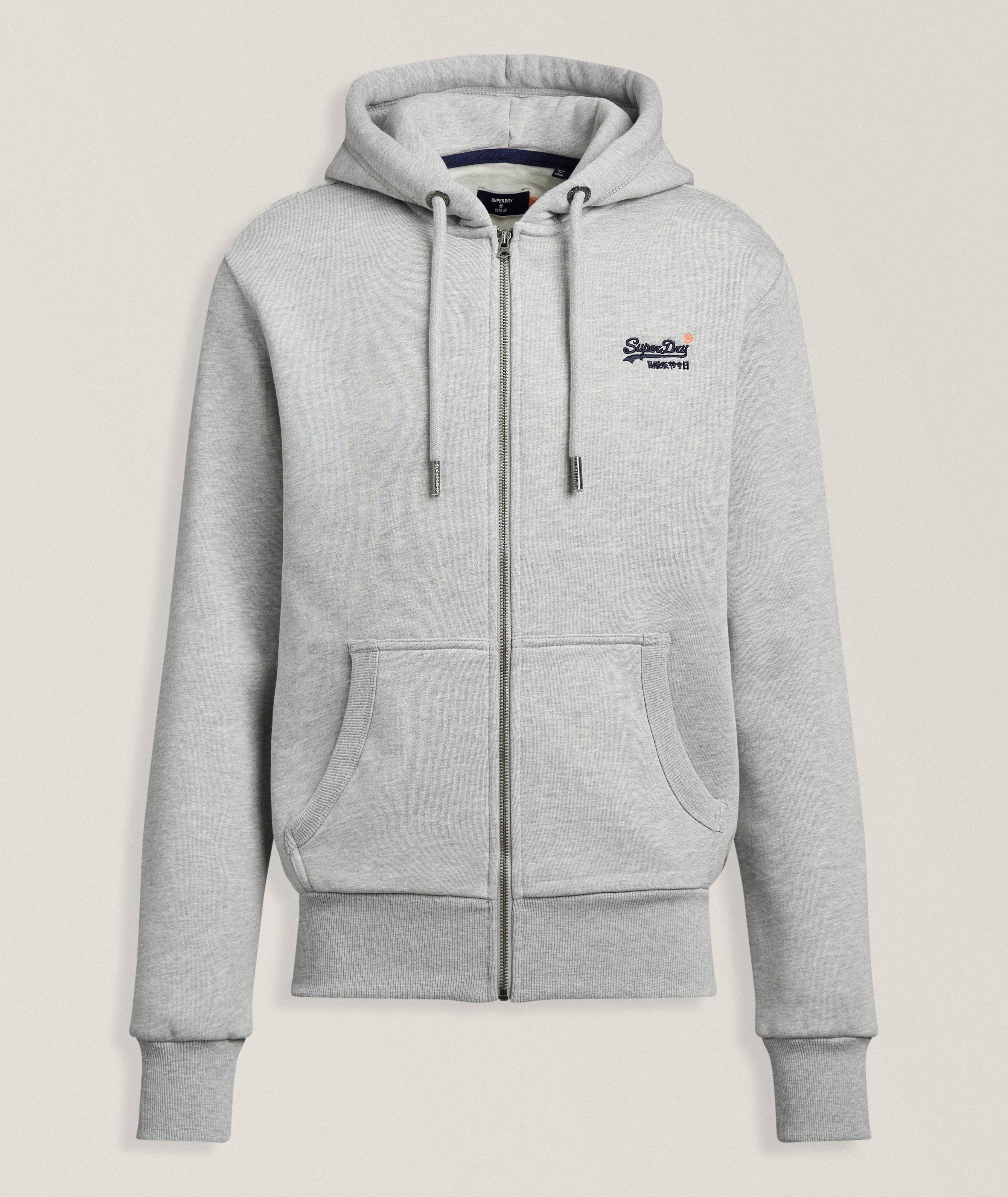 Superdry Embroidered Logo Full-Zip Hooded Sweatshirt