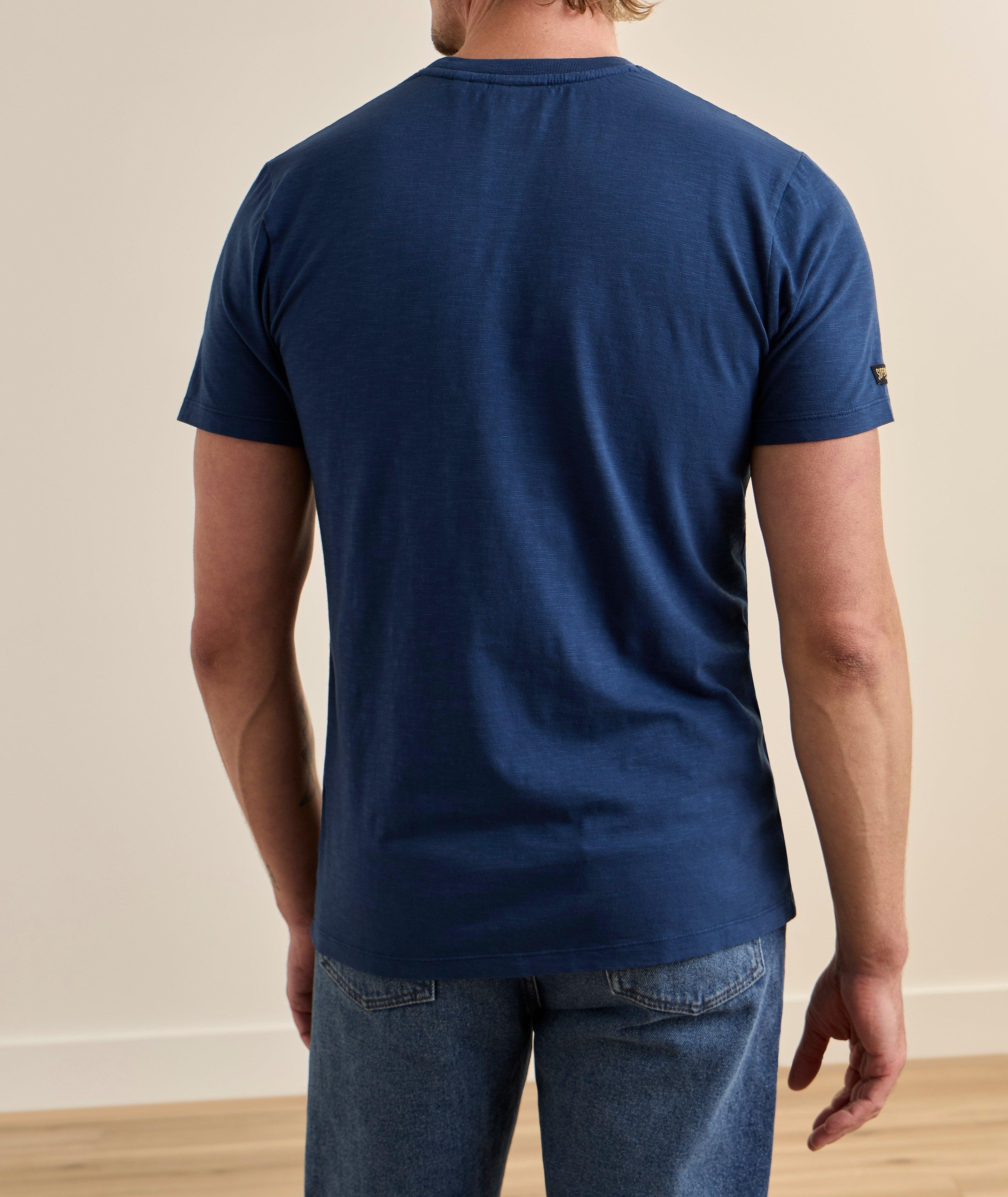 Copper Label Script Slub Cotton T-Shirt image 2