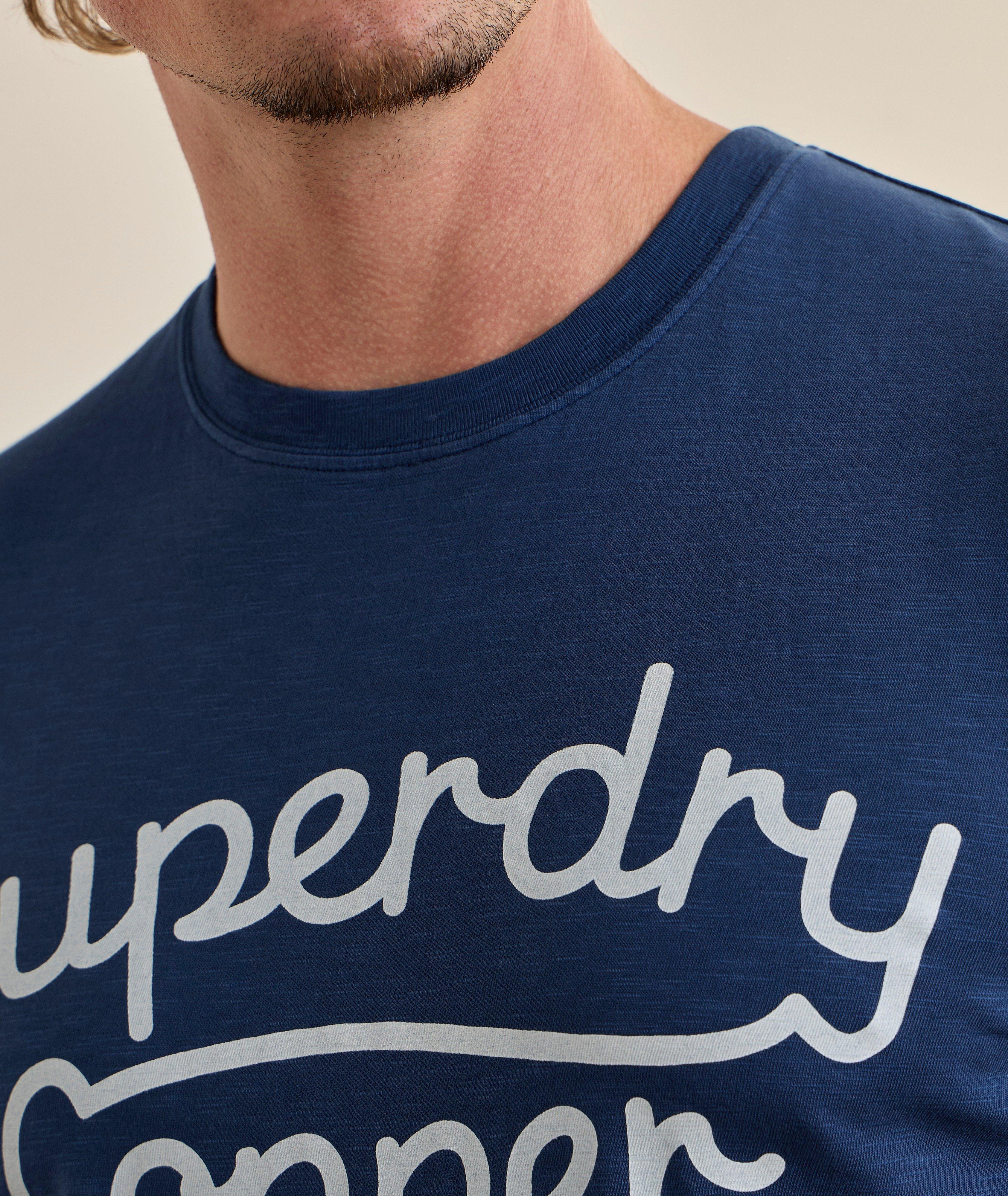 Copper Label Script Slub Cotton T-Shirt image 3