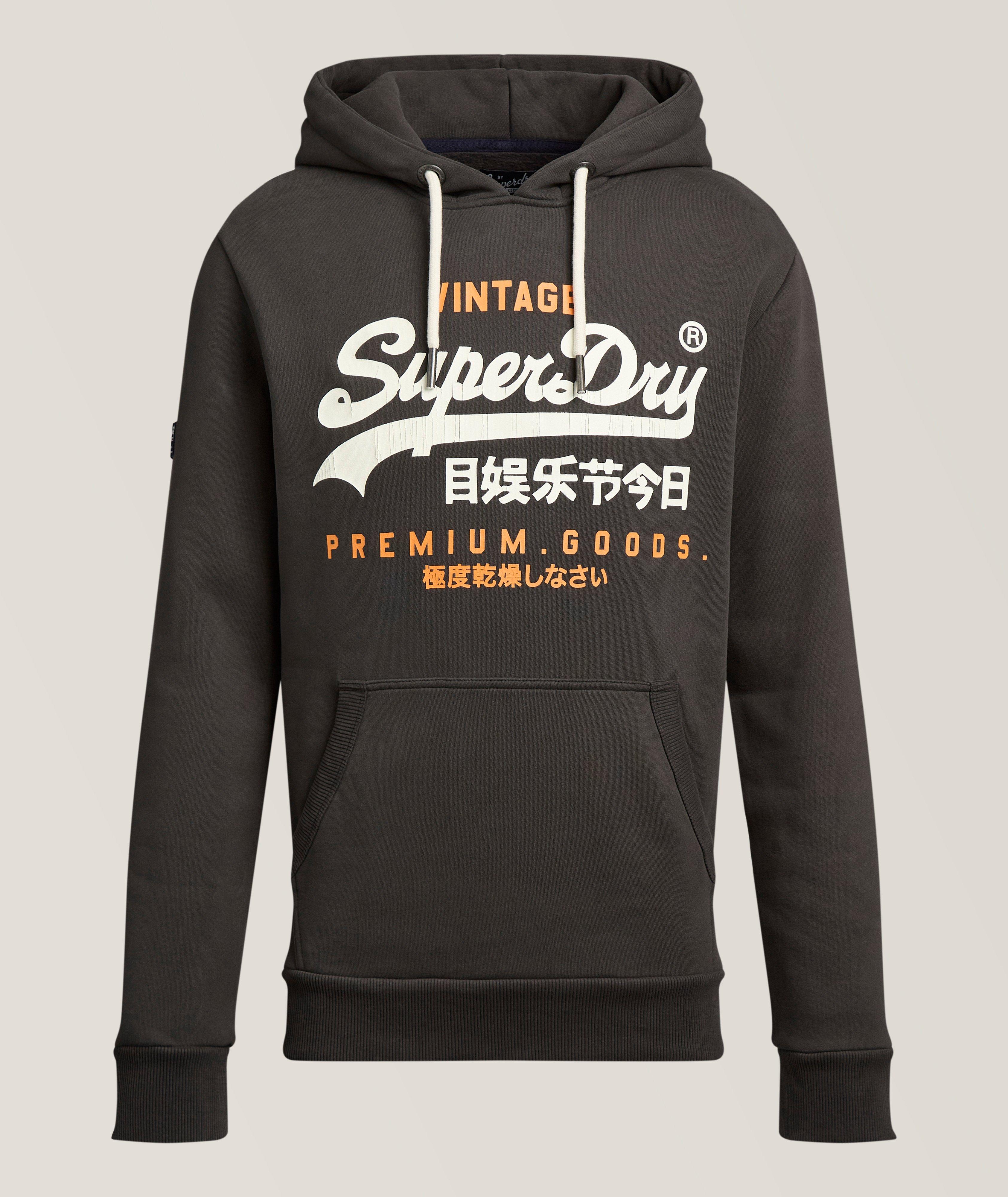 Superdry Sweatshirt à capuche héritage logo rétro