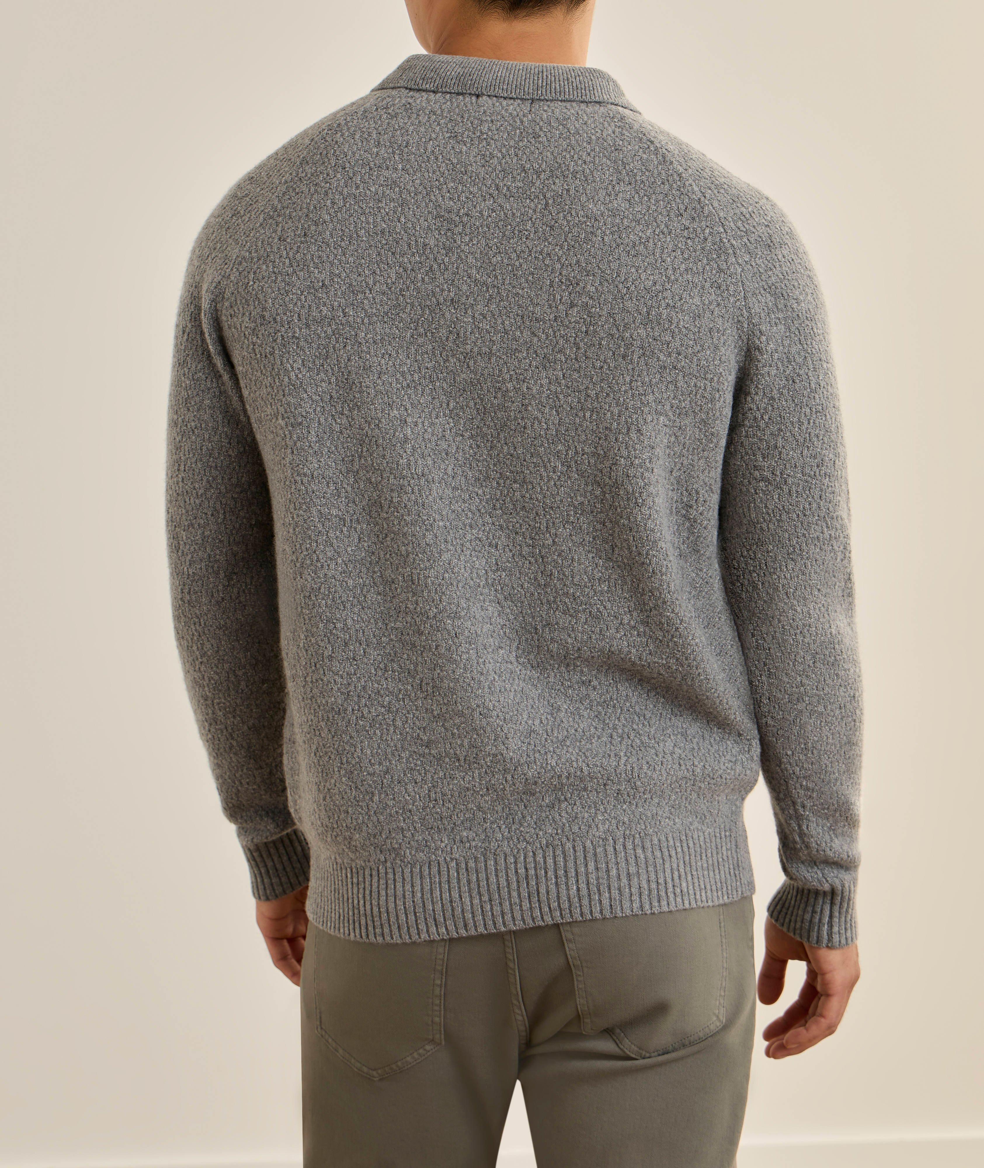 Wool Polo Sweater image 2