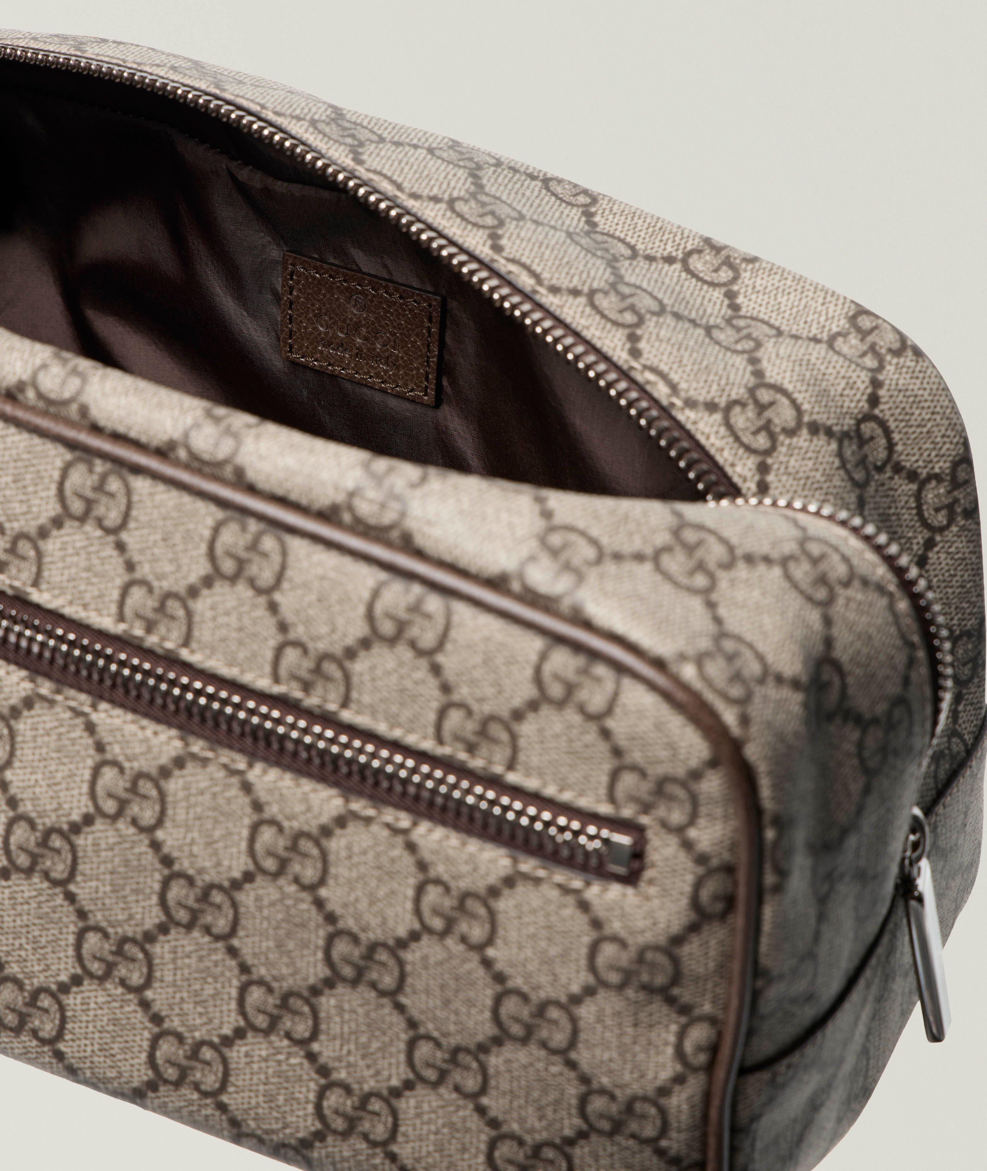 Medium Coated Canvas Toiletry Bag image 2