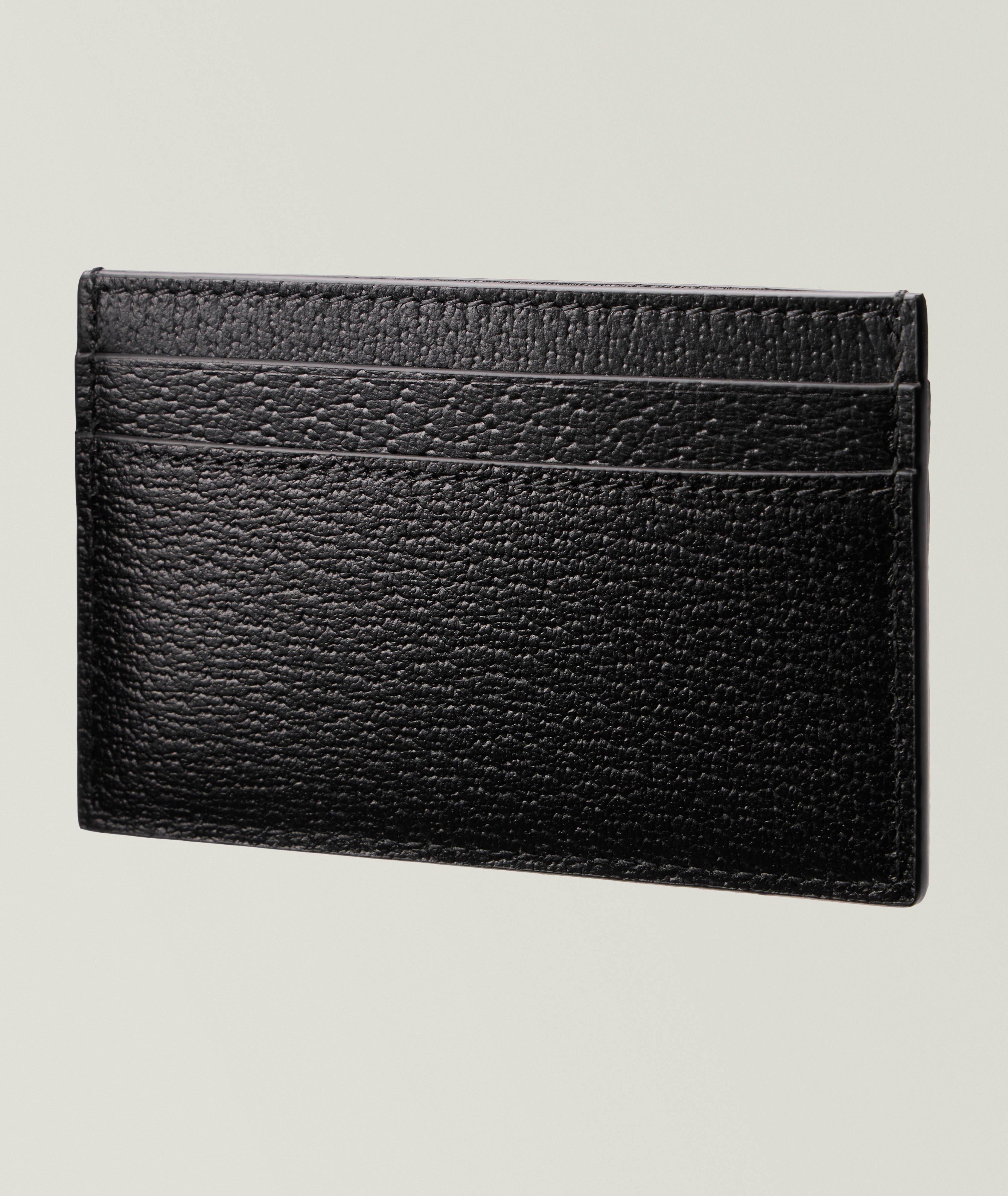 GG Marmomt Leather Card Case image 2