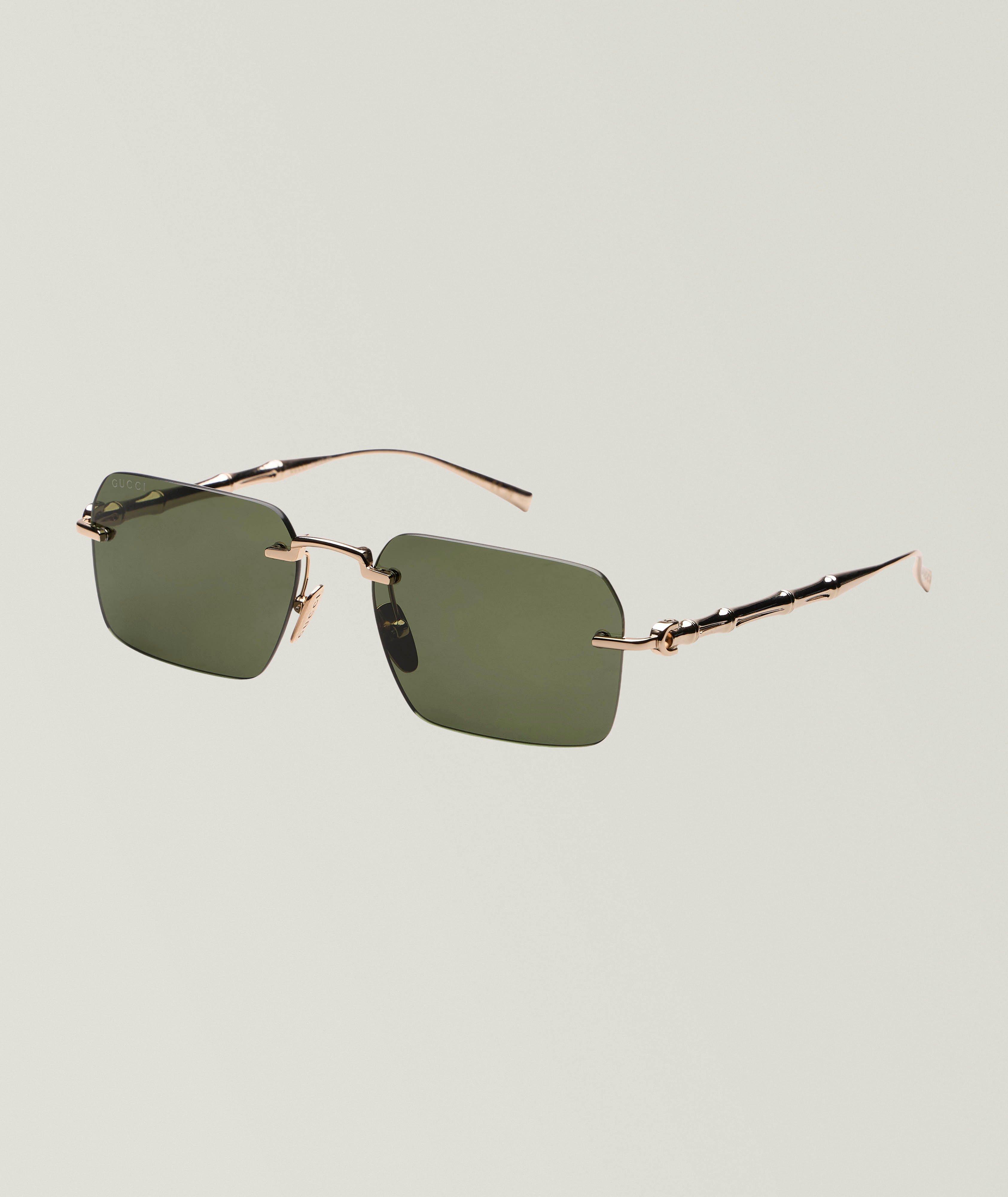 Gucci GUC GG2154S SUNGLASSES GOLD/GREEN