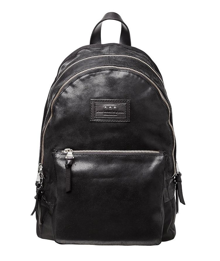 John Varvatos Star USA Waxed Leather Backpack | Bags & Cases | Harry Rosen