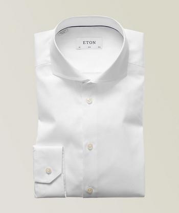 Eton Slim-Fit Twill Dress Shirt | Dress Shirts | Harry Rosen