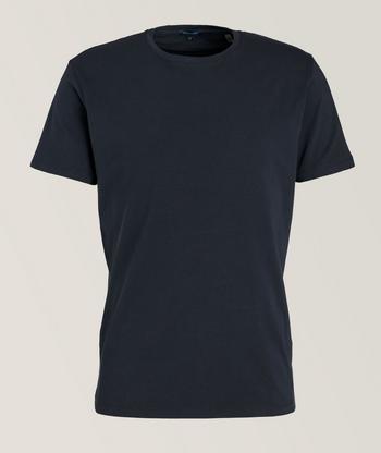 Tシャツ・カットソー GIORGIO ARMANI Stretch eco-viscose t-sirt Blu 8NST62_SJP4Z_UBSG_E_SS2025.jpg