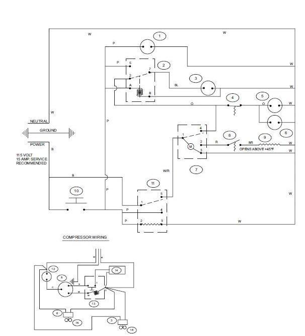 Compressor Wiring Diagram Single Phase