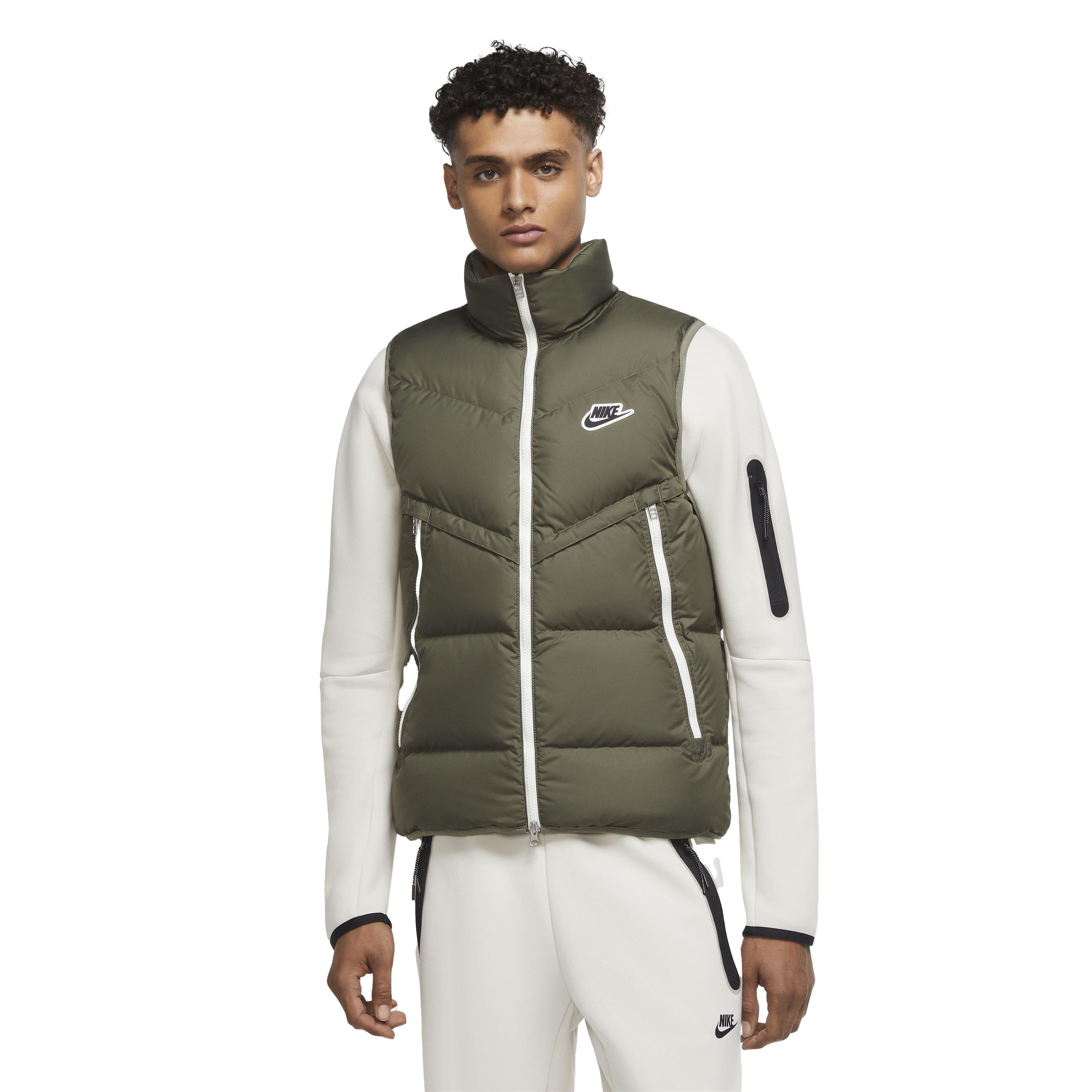 nike olive vest