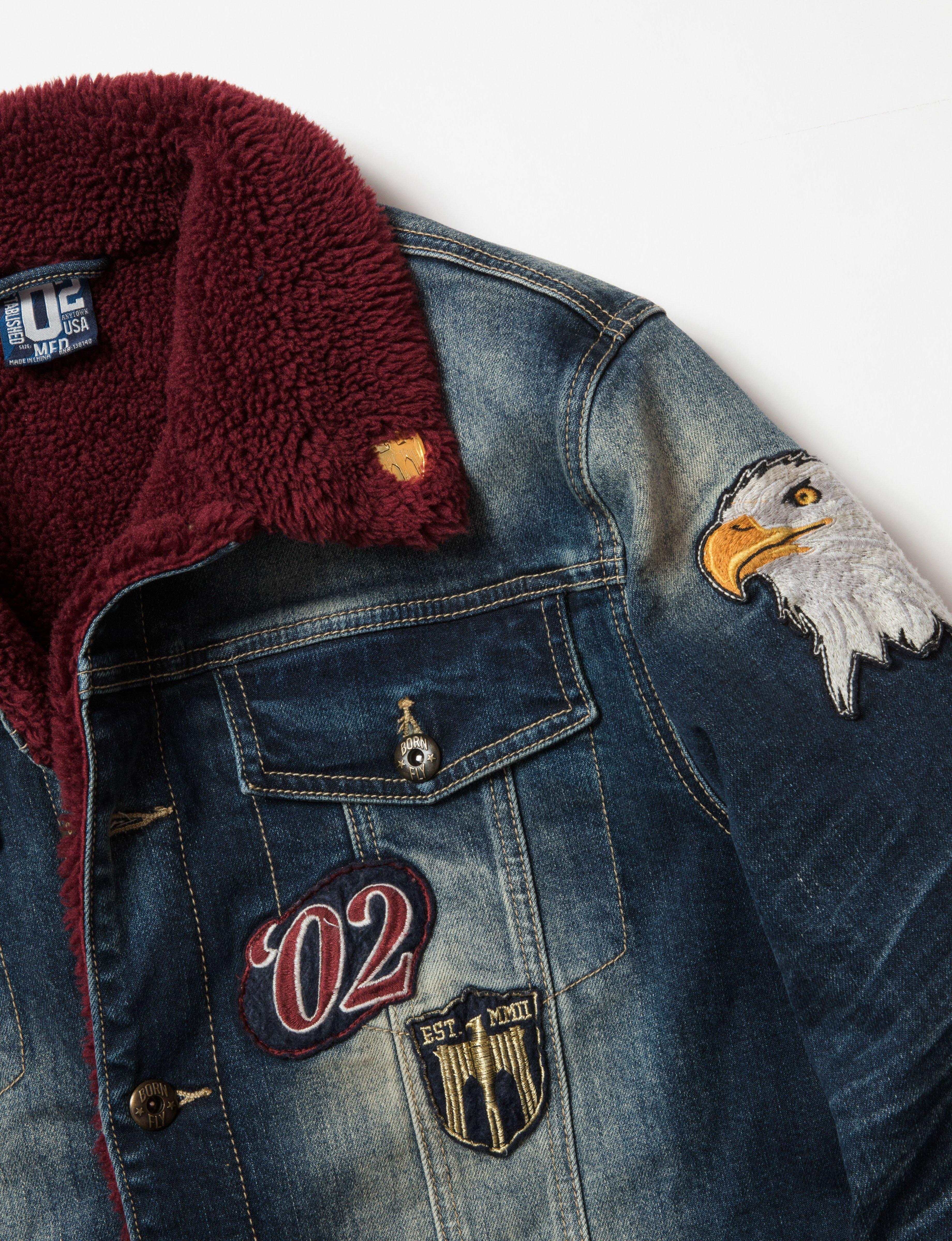 born fly jean jacket