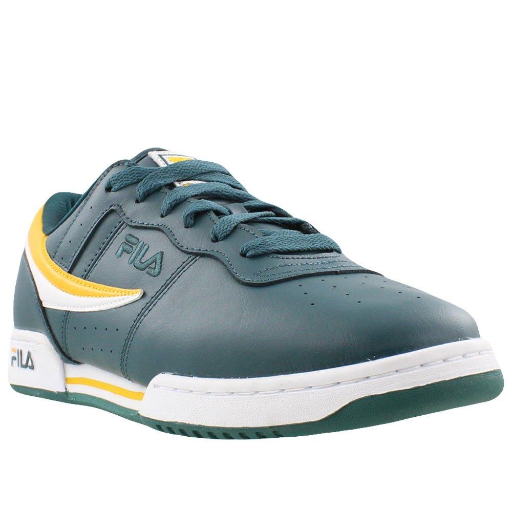 dark green fila shoes