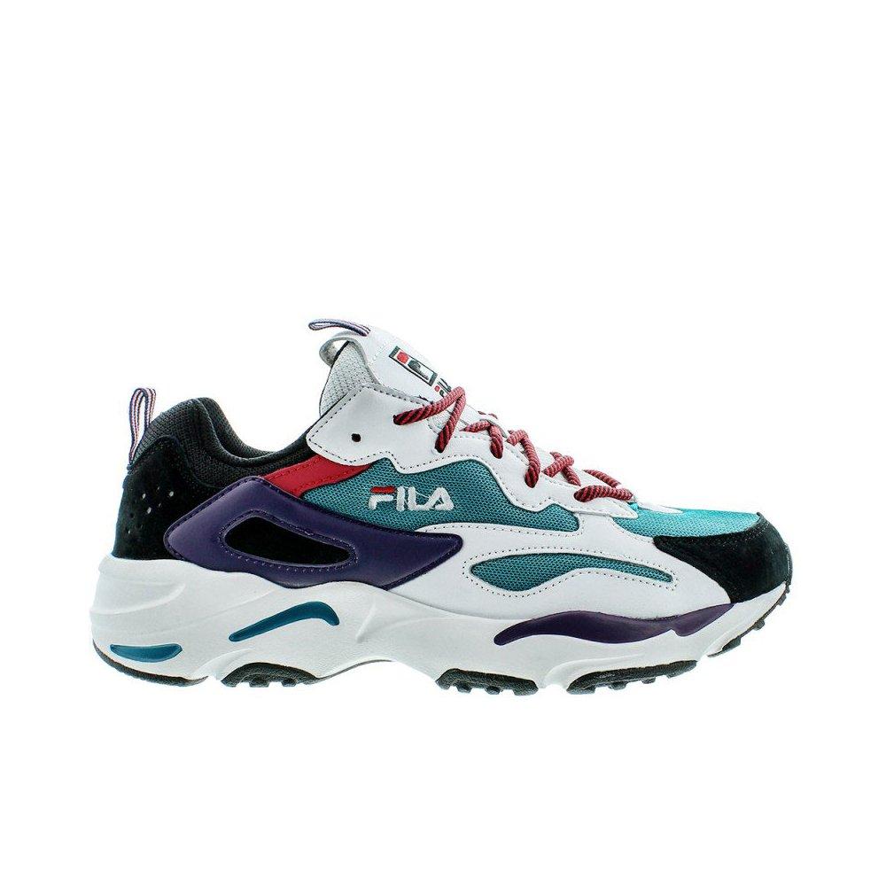 teal fila shoes