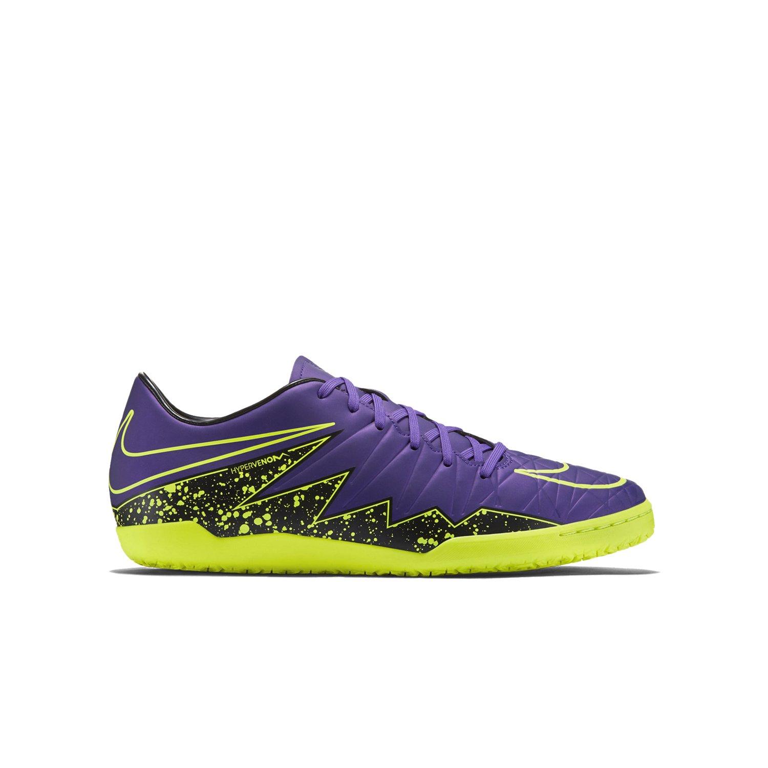purple indoor soccer shoes