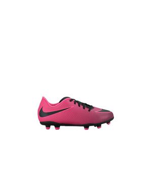Nike Bravata Ii Fg Preschool Black Pink Kids Soccer Cleats