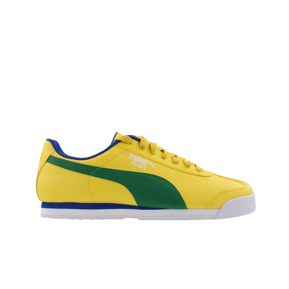 yellow puma sneakers