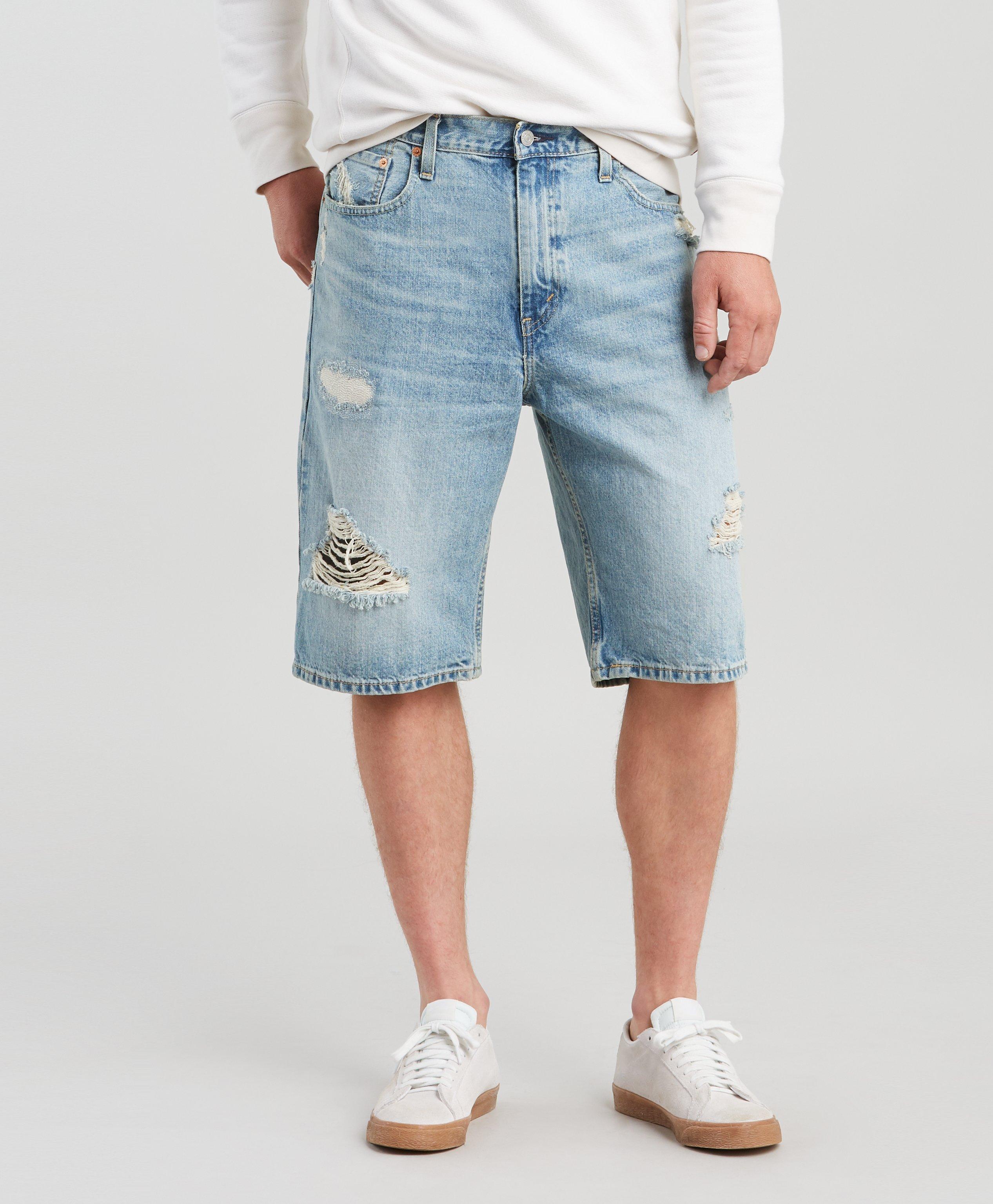 levi's men's 569 loose straight denim short