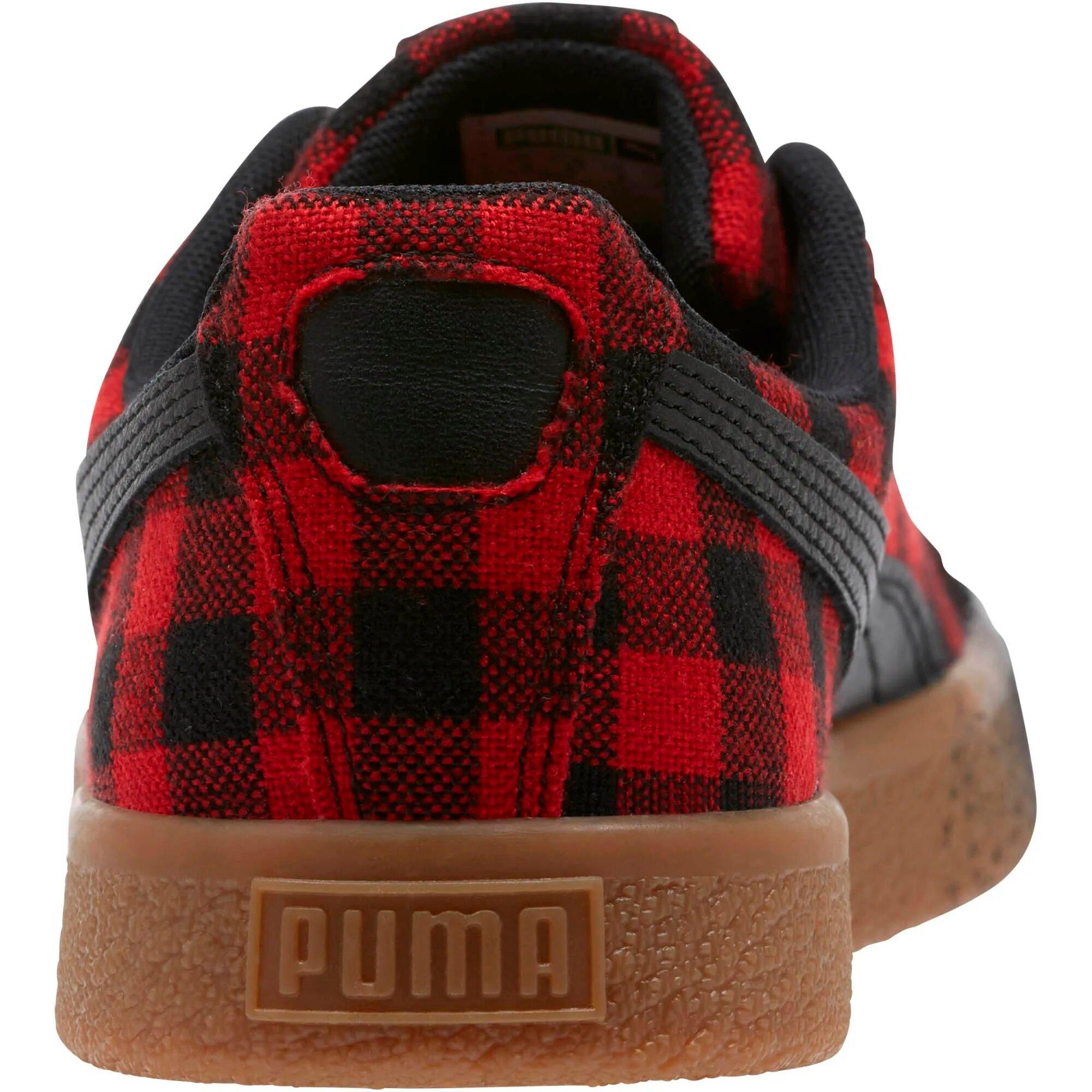 clyde red buffalo plaid