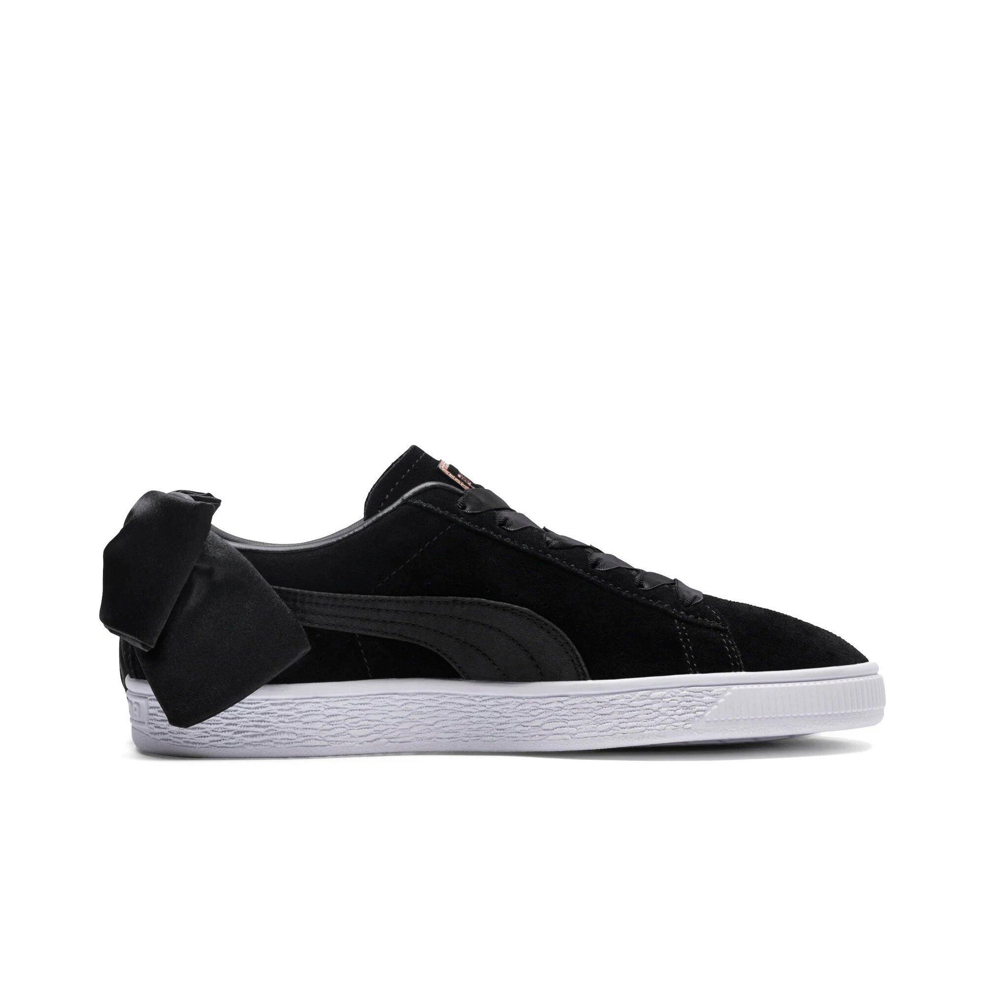 puma shoes with bow on back