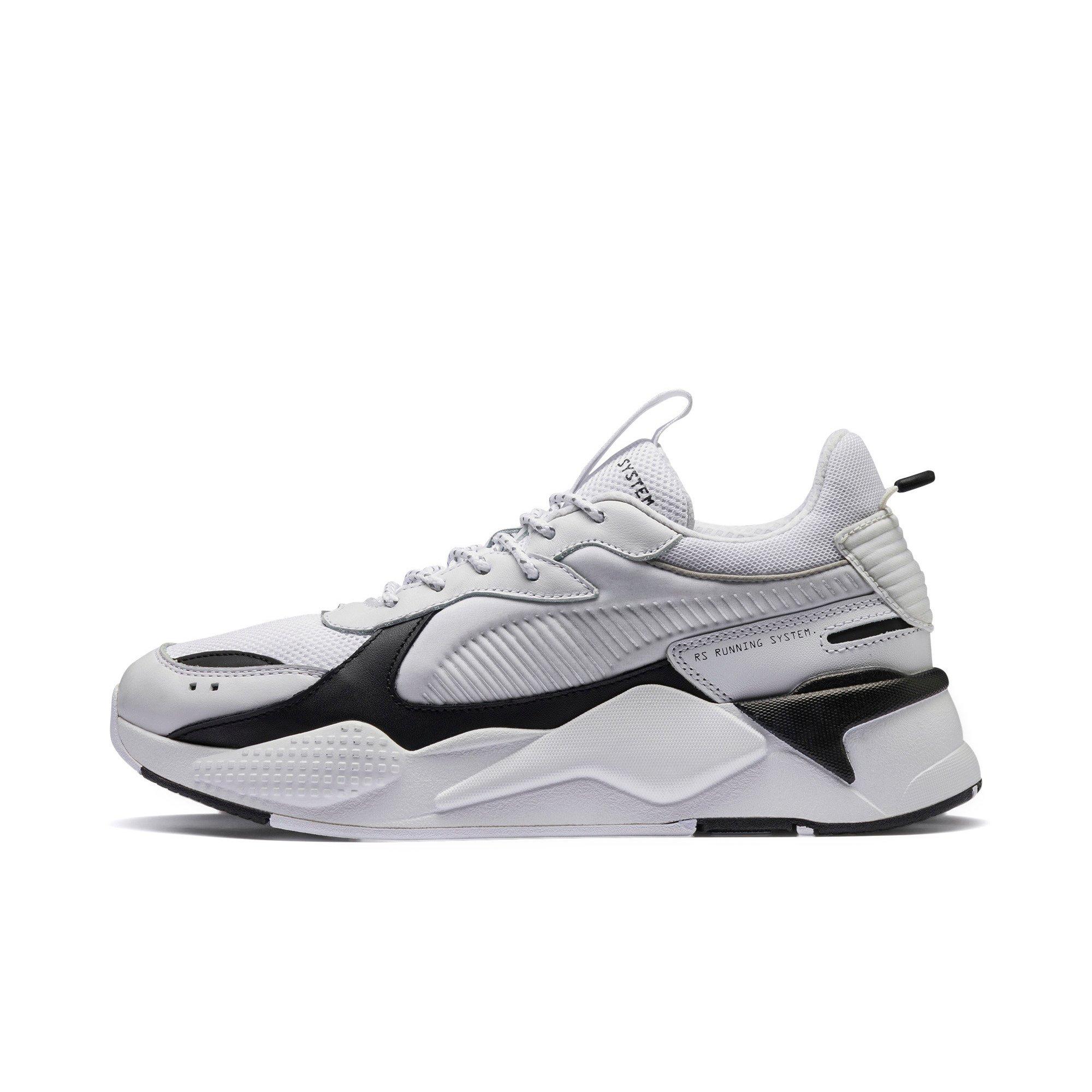 puma rs x white black