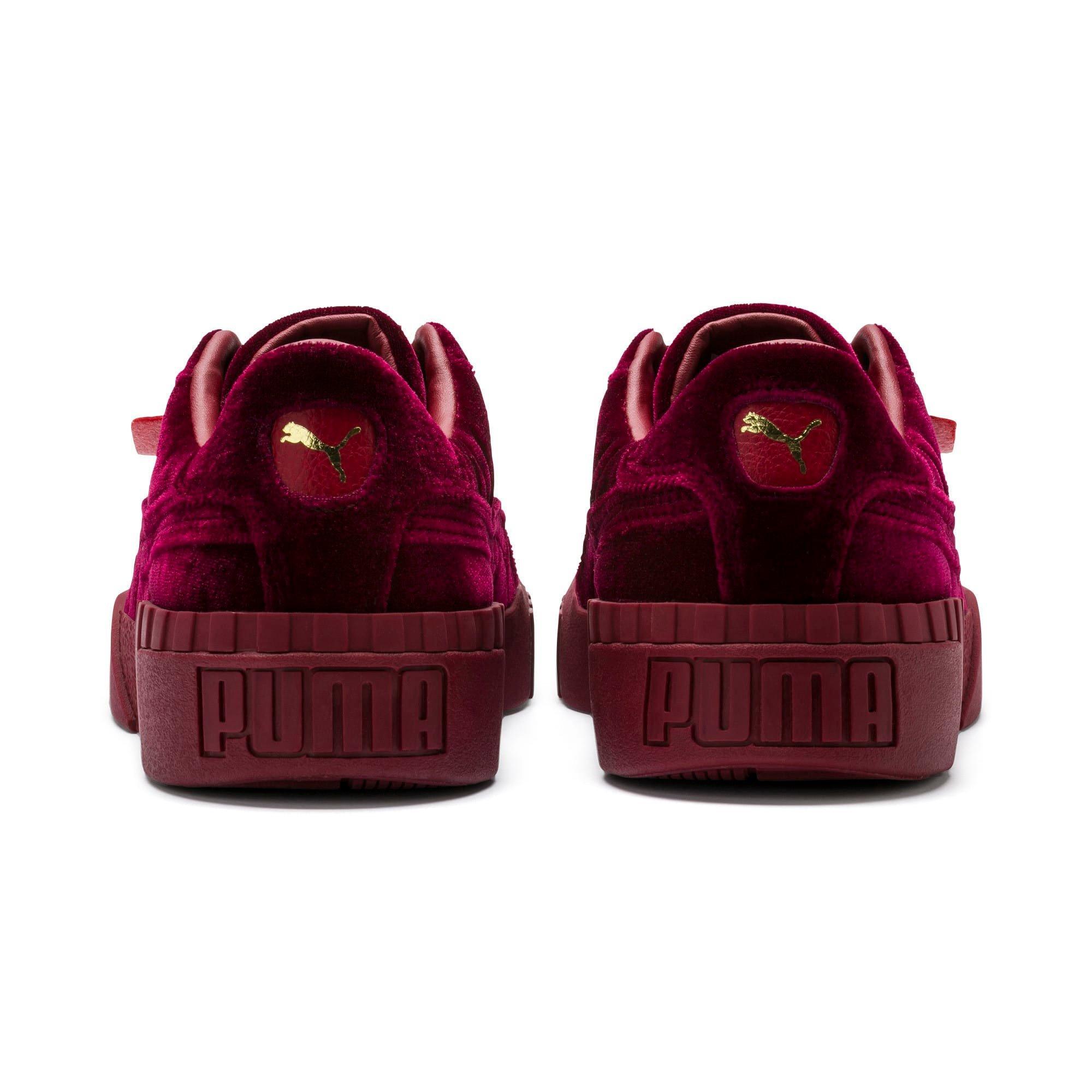 puma cali velvet red