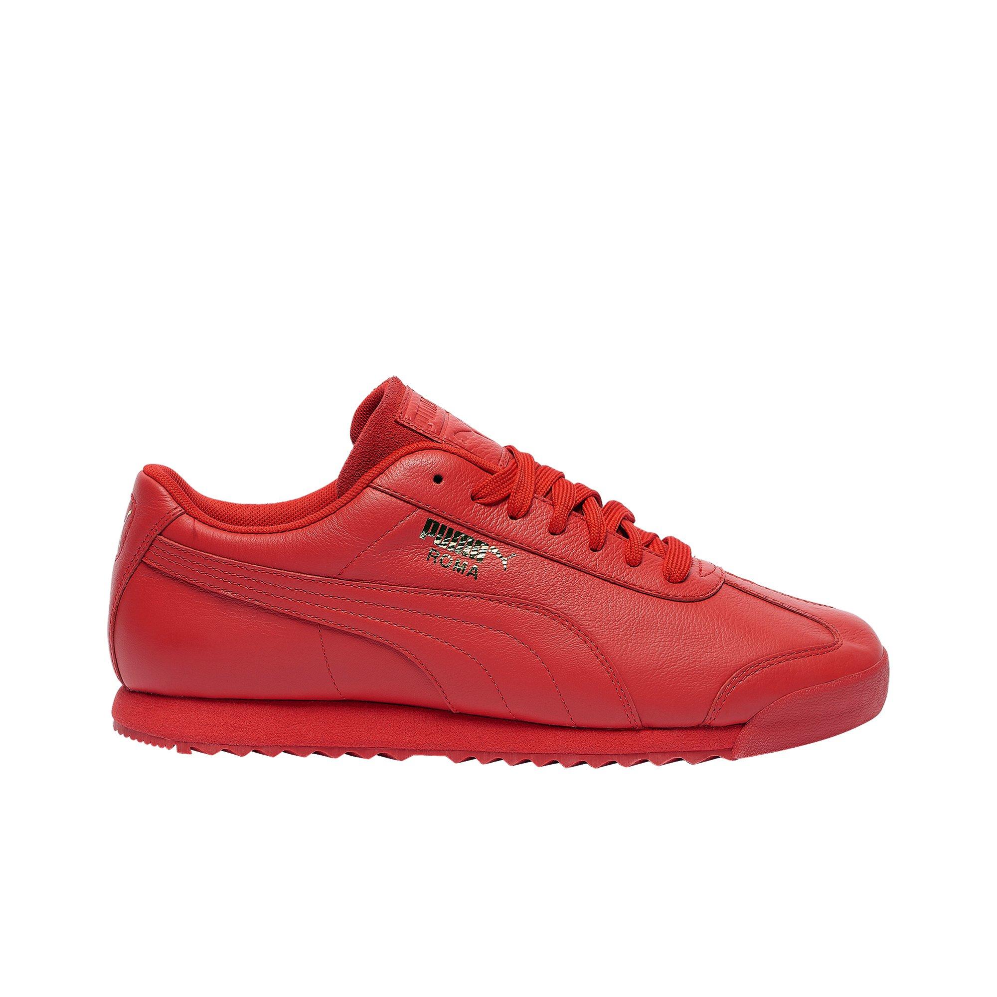 puma roma red and black