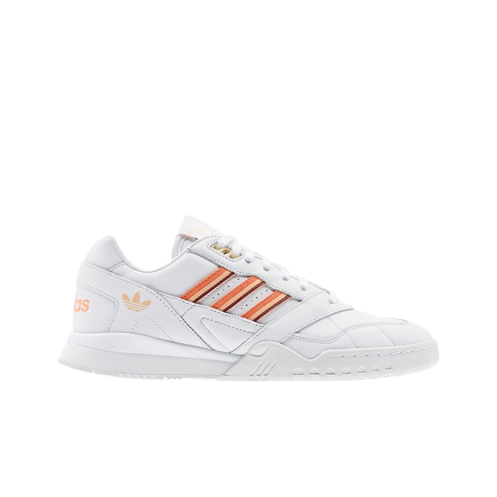 adidas grey and orange trainers