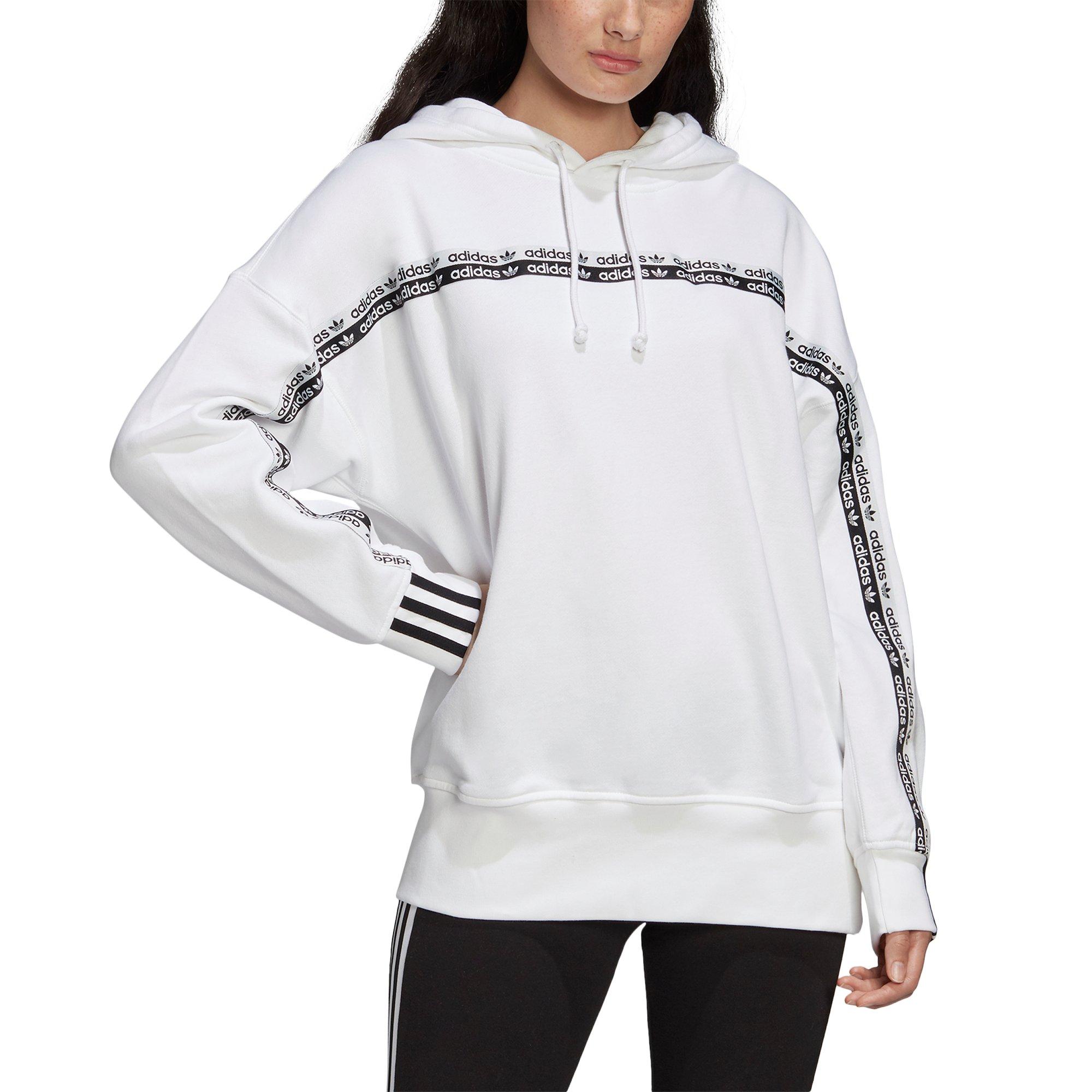 white adidas womens hoodie