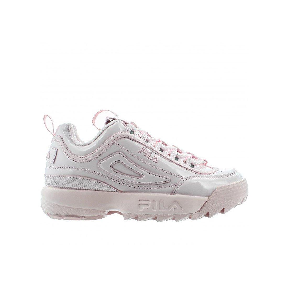 fila disruptor black and pink