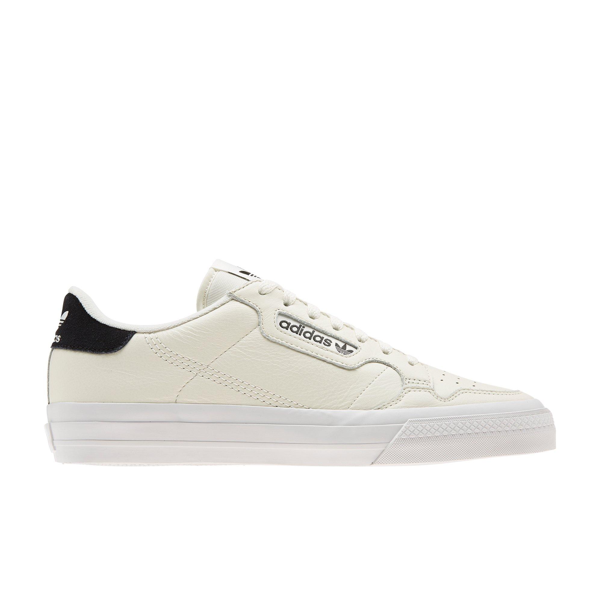 adidas original continental 80 vulc trainers in off white leather