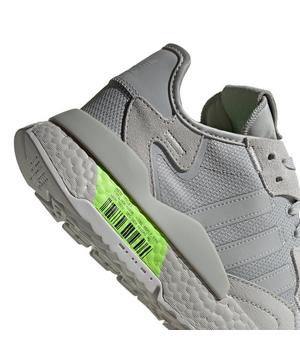 Adidas Nite Jogger Grey Signal Green Men S Shoe Hibbett City