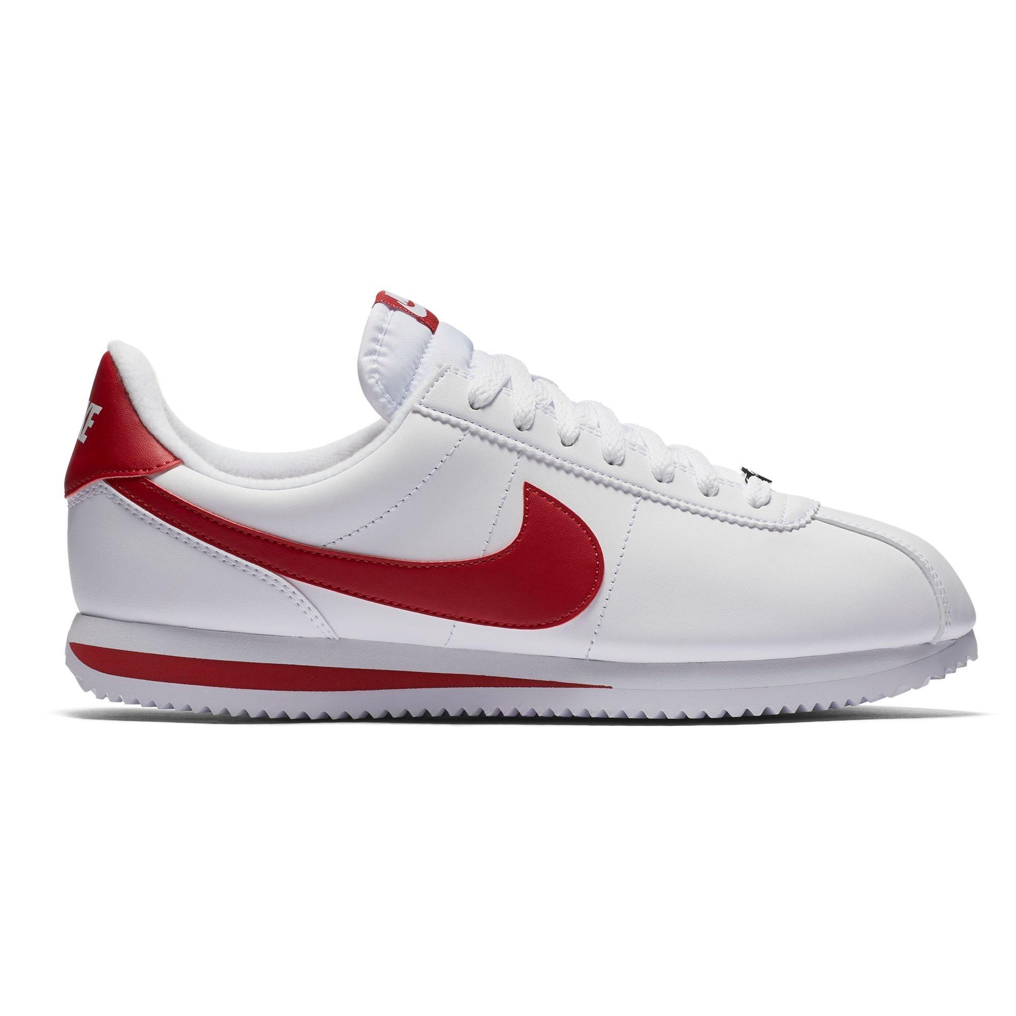all red nike cortez shoes
