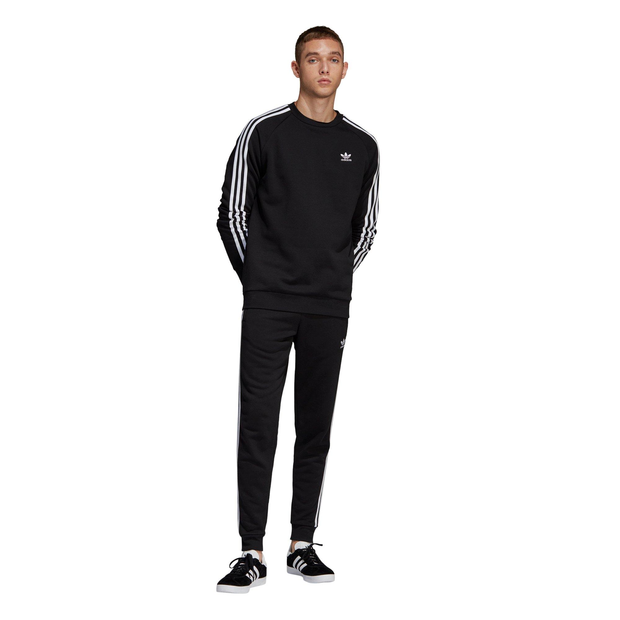 adidas 3 stripe sweatshirt mens